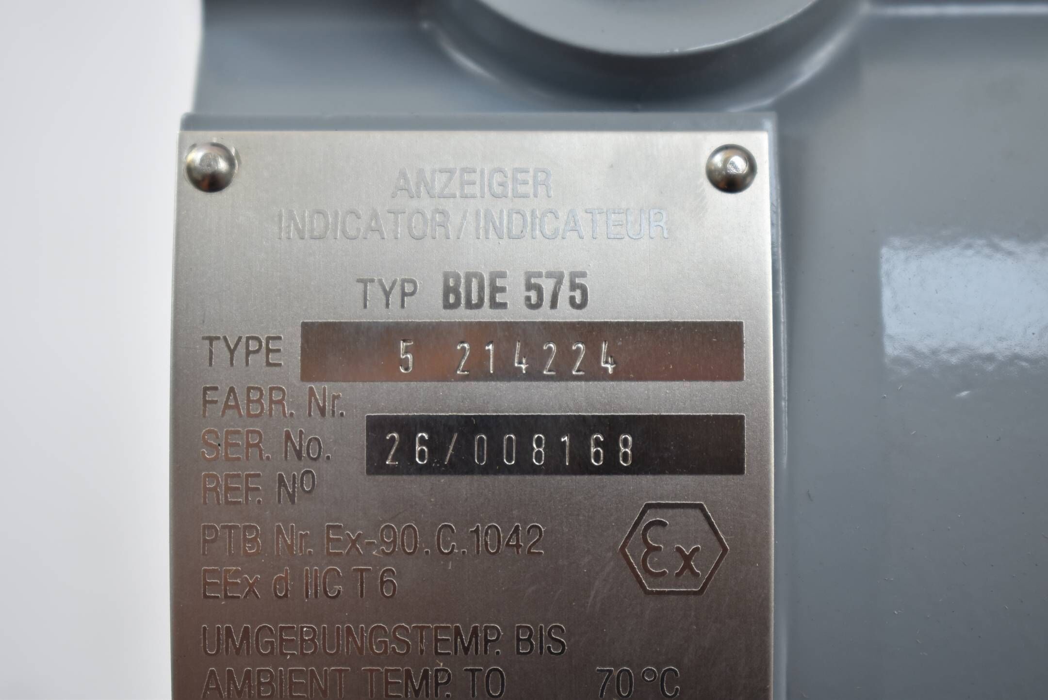 Eckardt Anzeiger Indikator BDE 575 ( 5214224 )