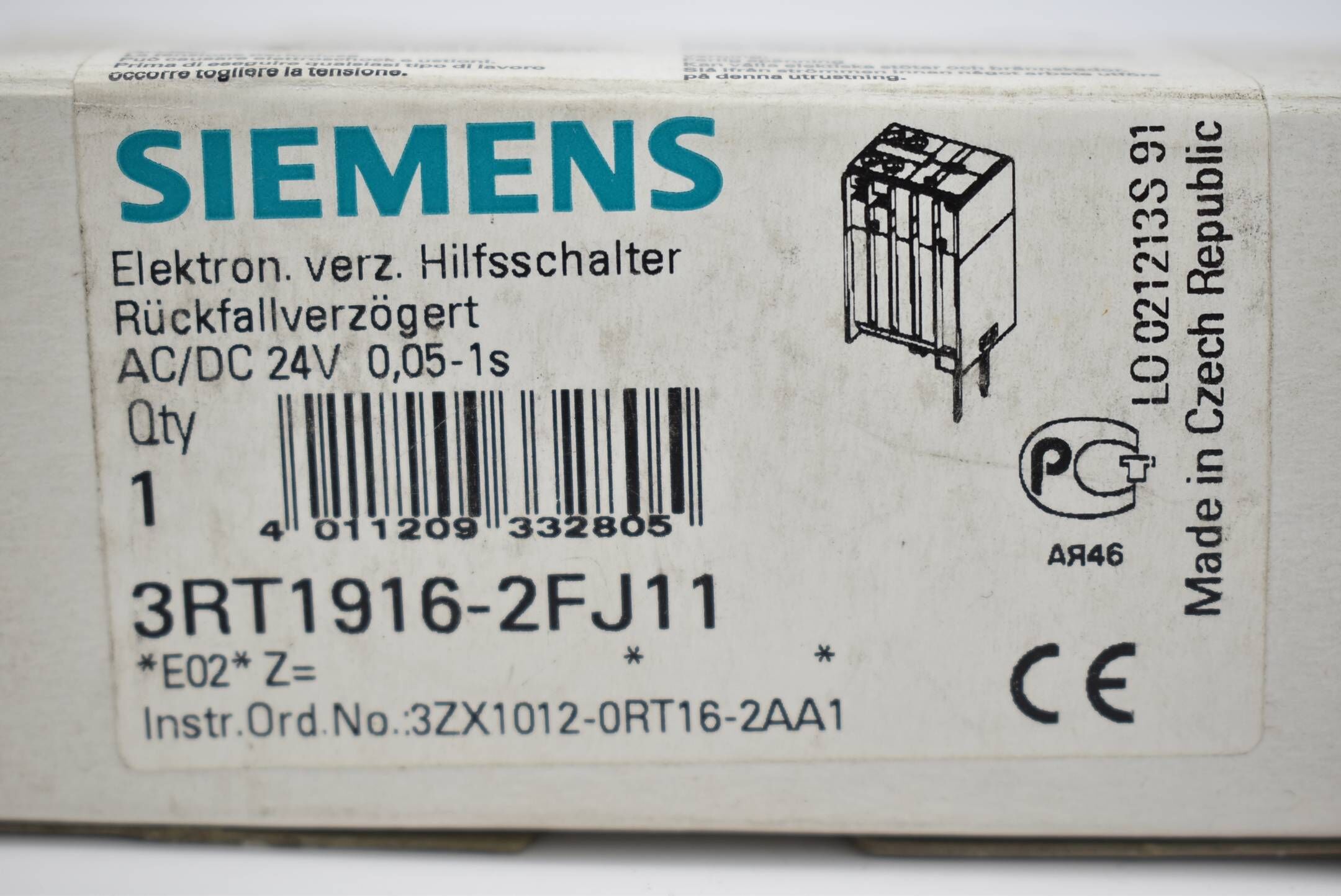 Siemens Hilfsschalterblock 3RT1 916-2FJ11 ( 3RT1916-2FJ11 )