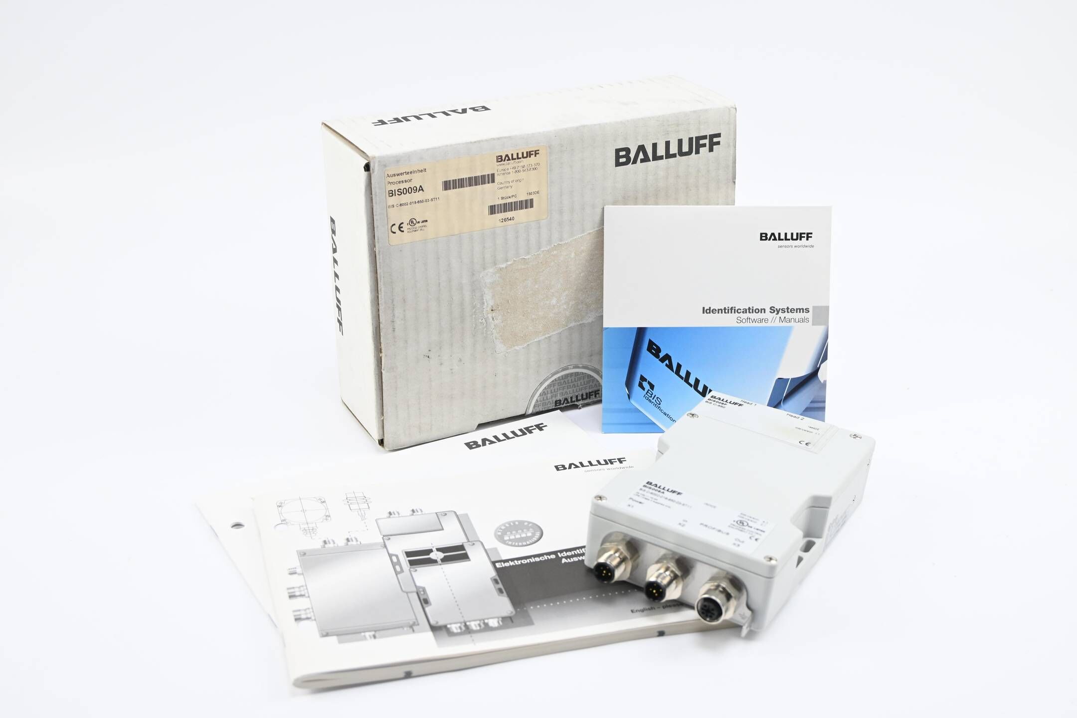 Balluff Auswerteeinheit ( BIS C-6002-019-650-03-ST11 ) BIS009A inkl. BIS008F
