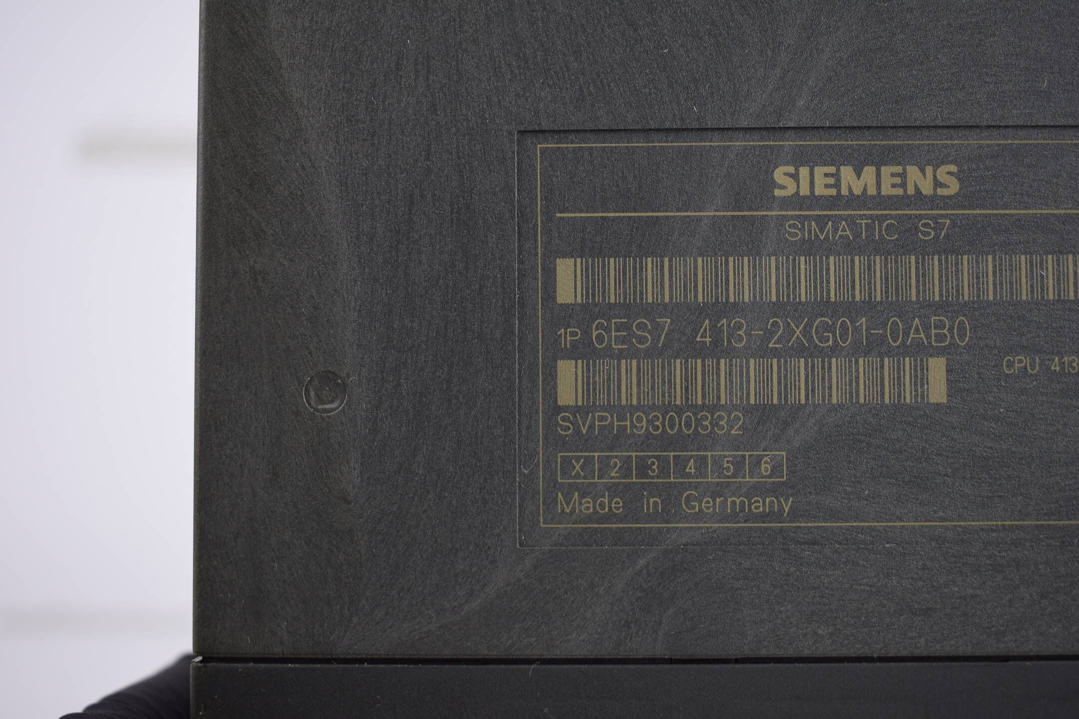 Siemens simatic S7-400 CPU 413-2 DP 6ES7 413-2XG01-0AB0 ( 6ES7 413-2XG01-0AB0 ) E1