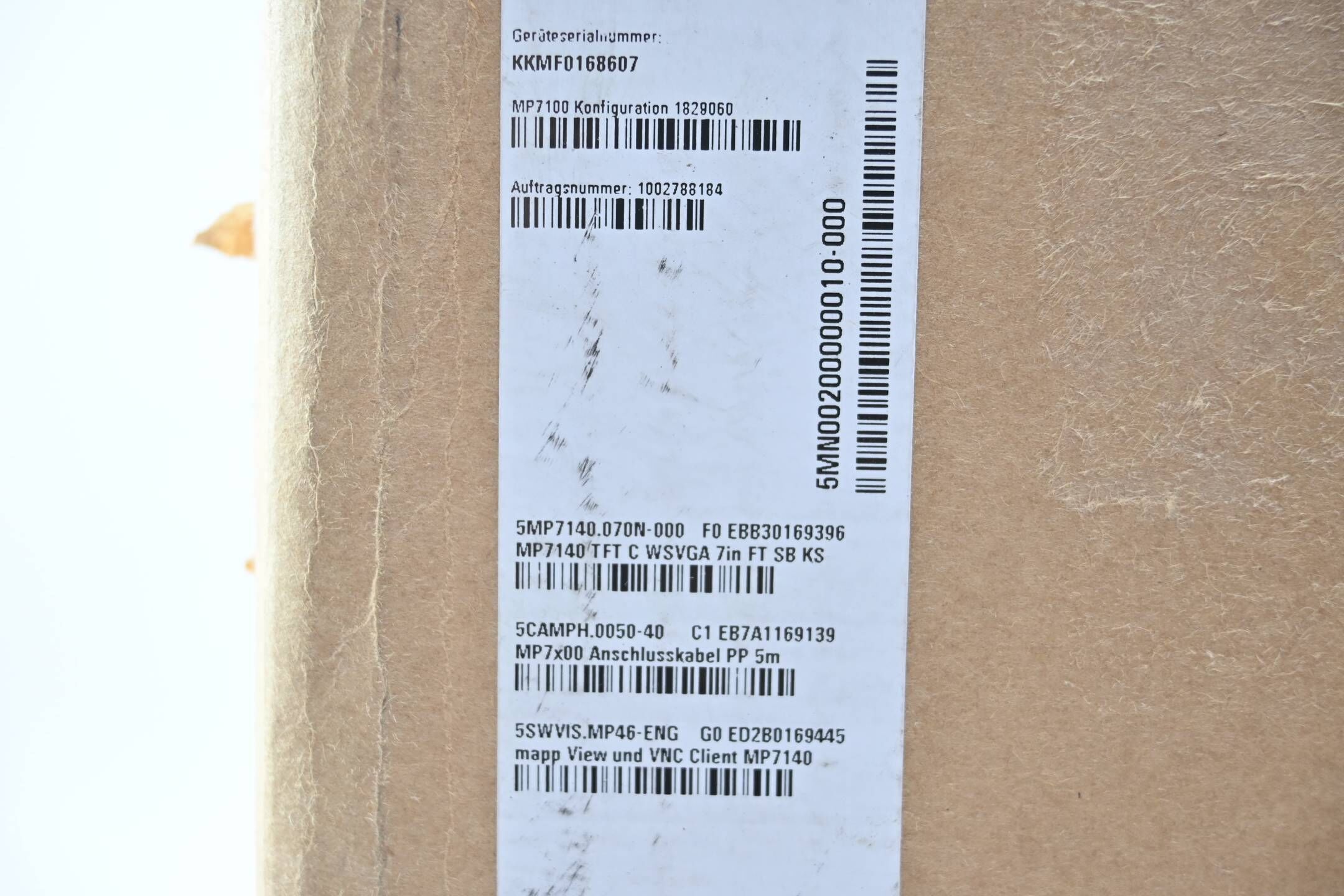 B&R Mobile Panel 7100 7,0" ( 5MP7140.070N-000 )Rev. F0