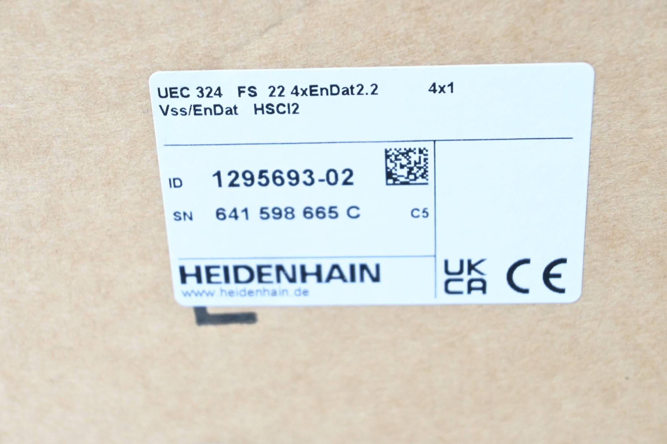 Heidenhain Kompaktumrichter UEC 324 FS 1295693-02 ( 129 5693-02 ) Ver. C5