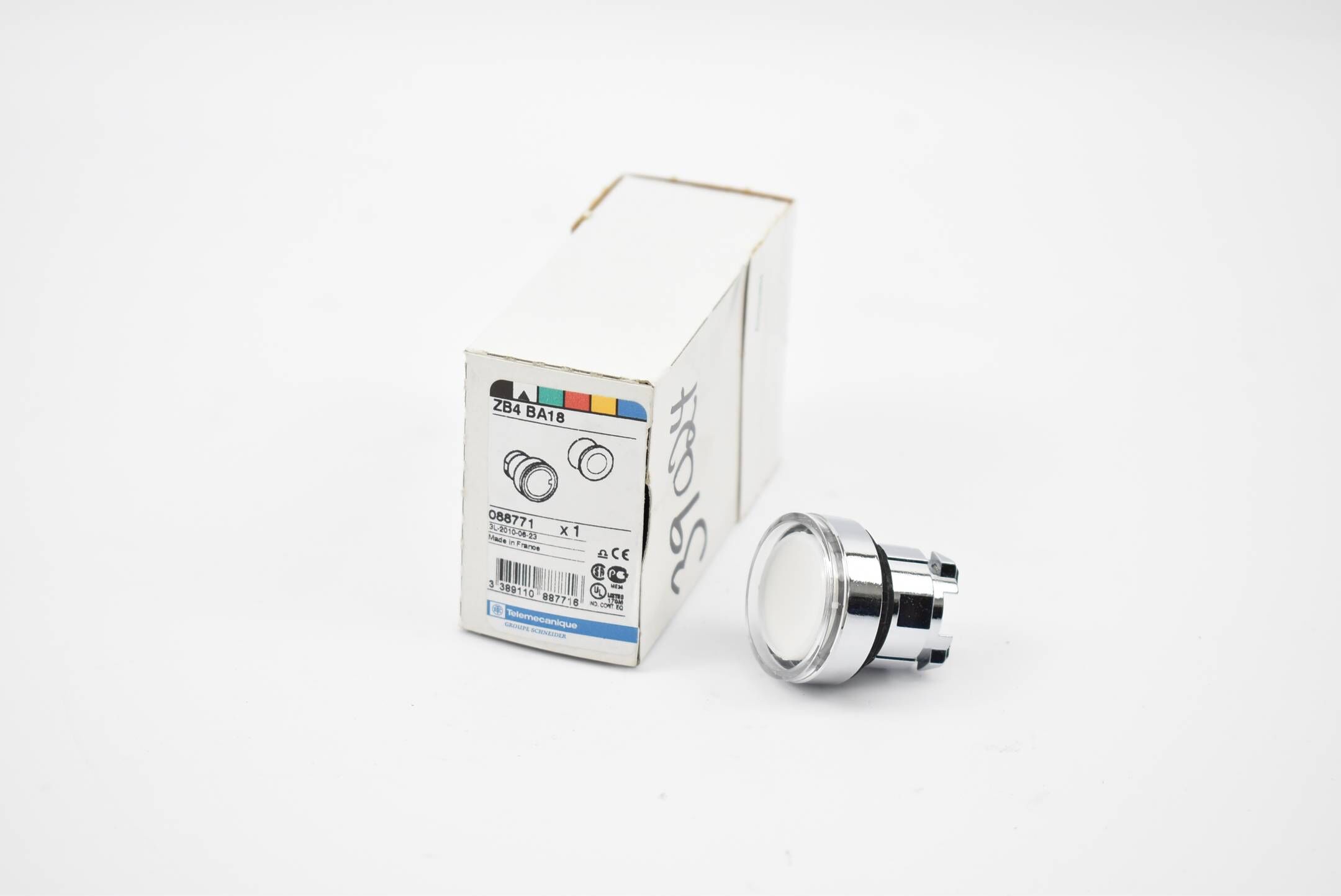 Telemecanique Schneider Electric Drucktaster ZB4 BA18 ( 088771 )