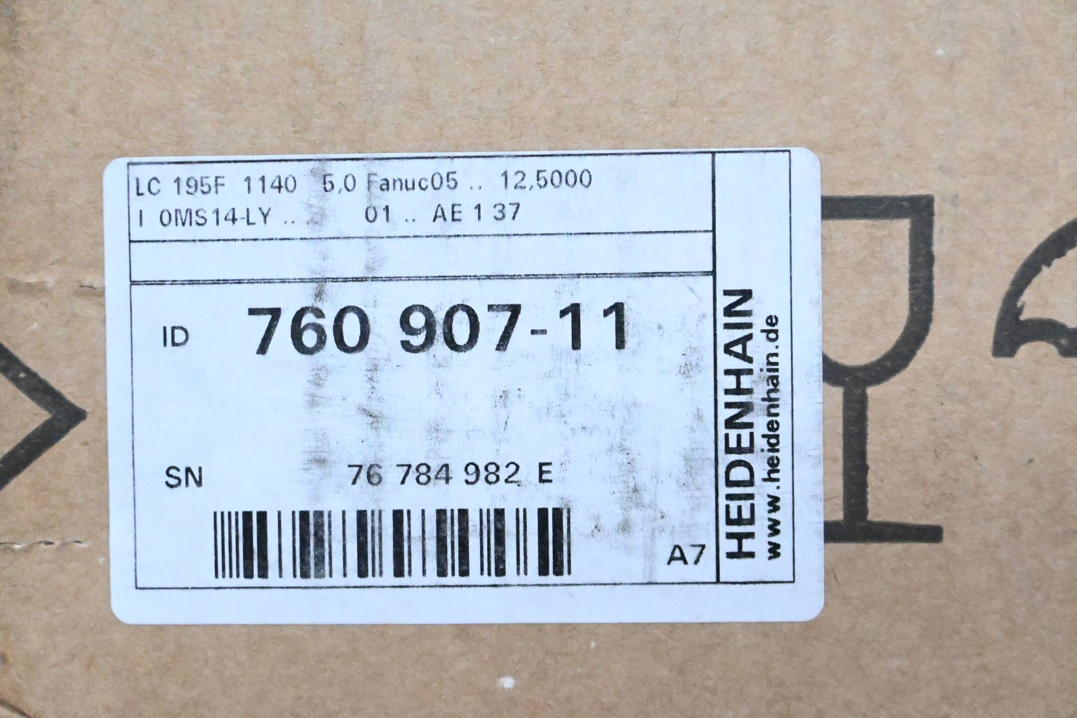 Heidenhain Absolutes gekapseltes Längenmessgerät LC 195F 1140 ( 760907-11 ) A7