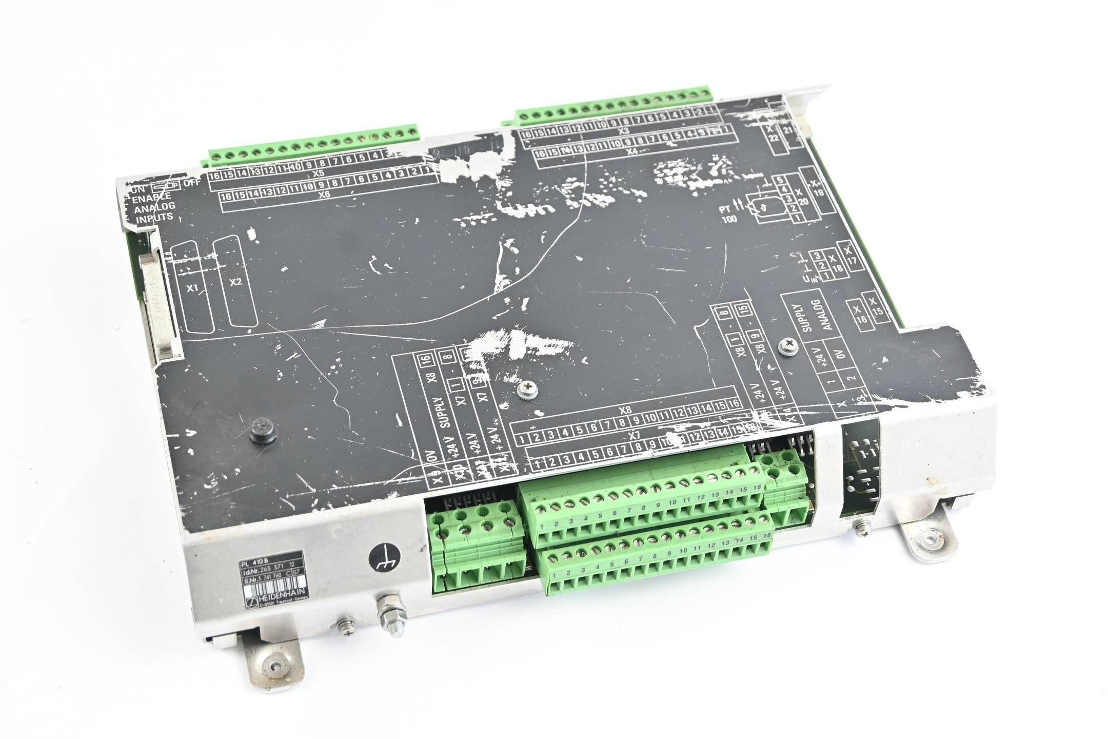 Heidenhain PLC-Leistungsplatine PL 410B ( 263371-12 ) 263 371-12 Ver. S7
