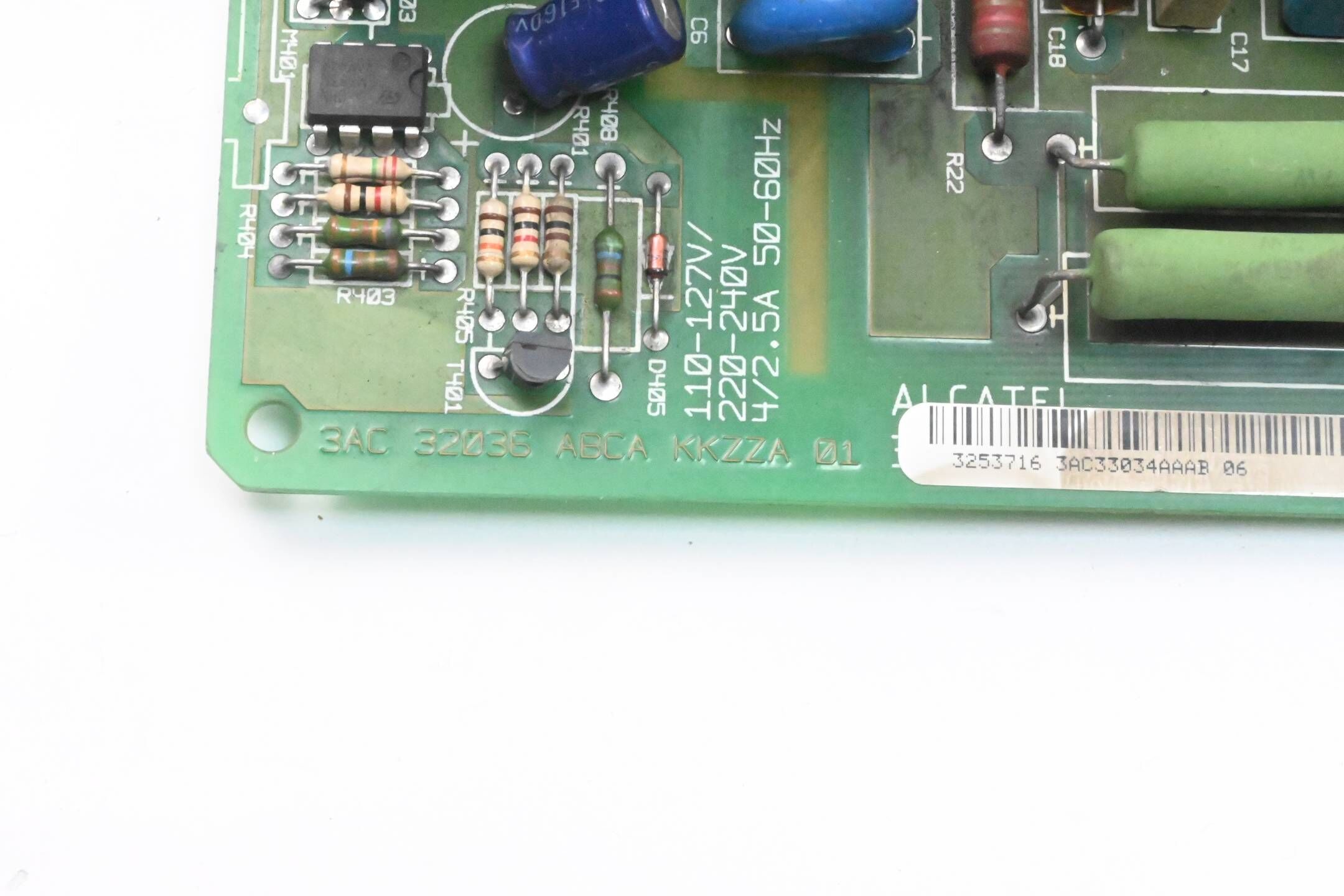 Alcatel Power Supply Card 3AC 32036 ABCA KKZZA 01