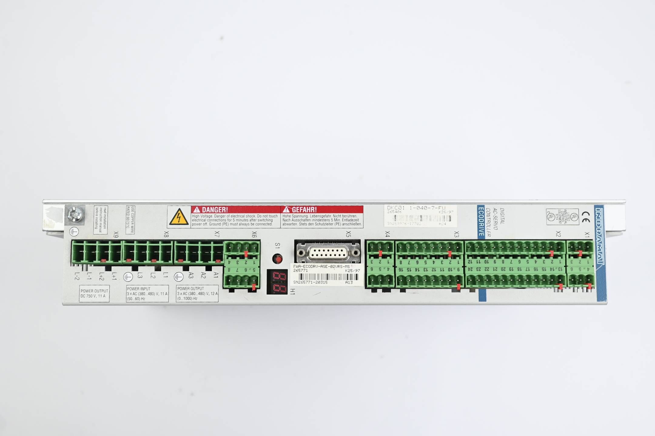 GENERALÜBERHOLT Indramat Regelgerät DKC01.1-040-7-FW (R911265406) inkl FWA-ECODRV-ASE-02V20-MS