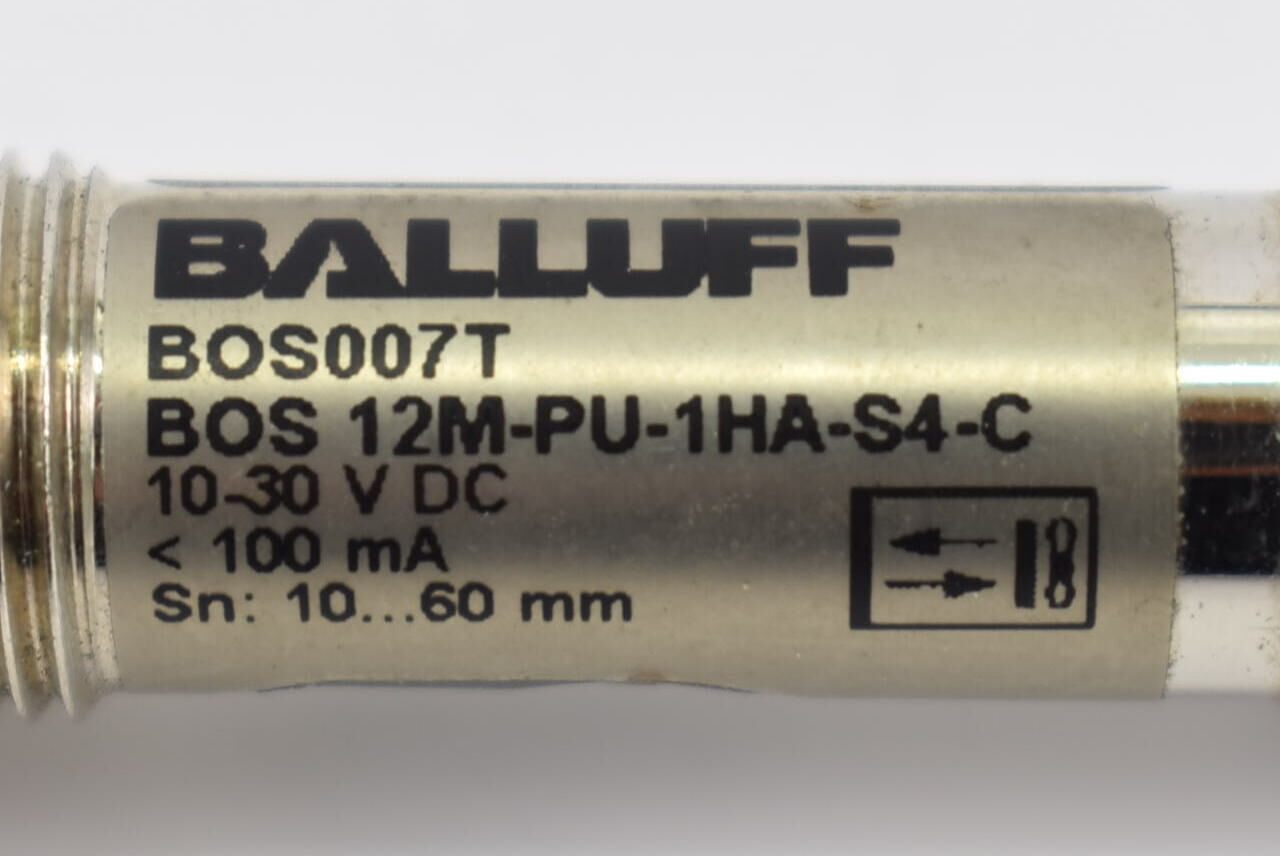 Balluff BOS007T Lichttaster 10-30 V DC 100 mA BOS 12M-PU-1HA-S4-C