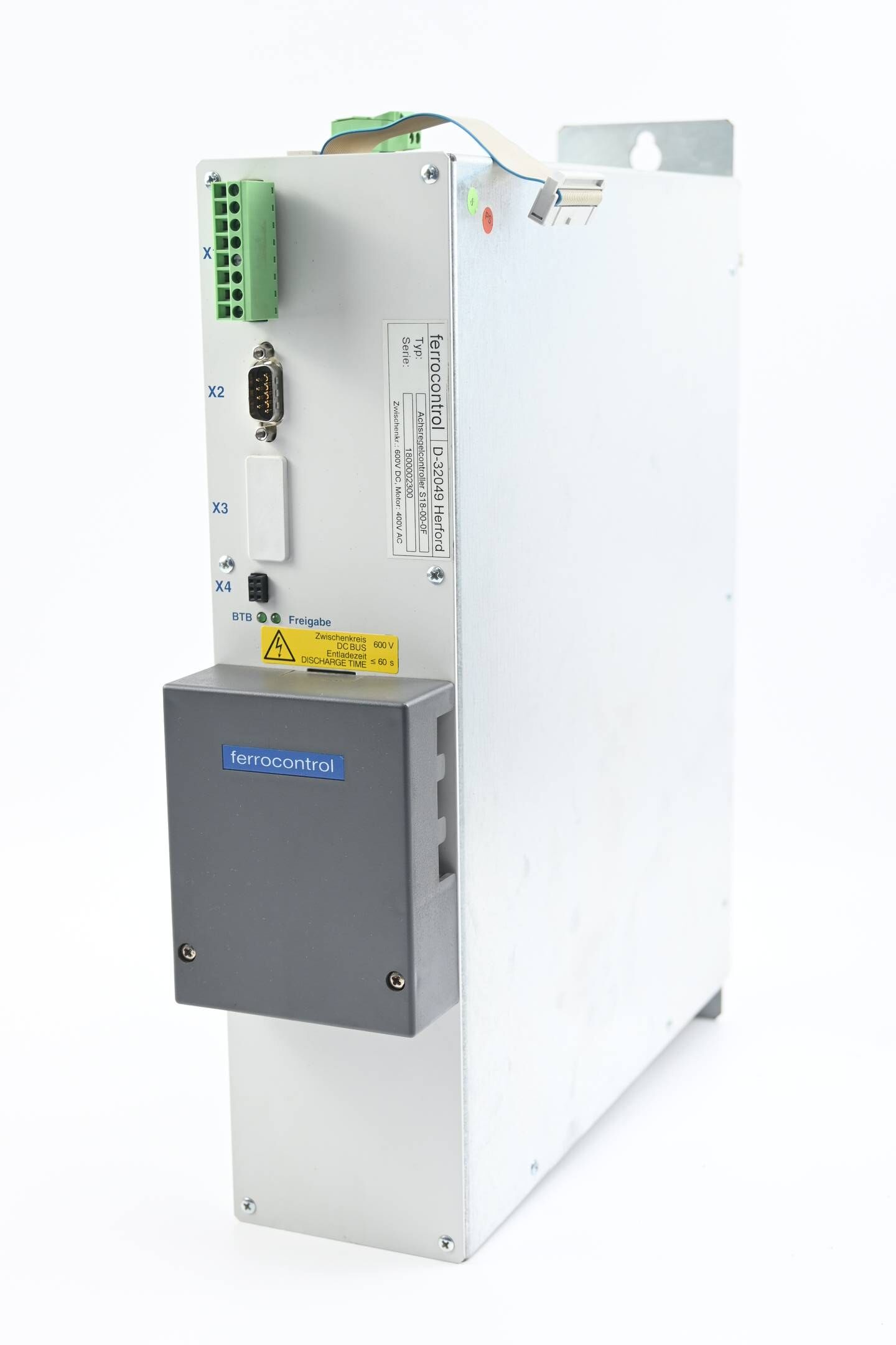 Ferrocontrol Achsregelcontroller S18-00-0F Zwischenkreis 600V DC Motor 400V AC