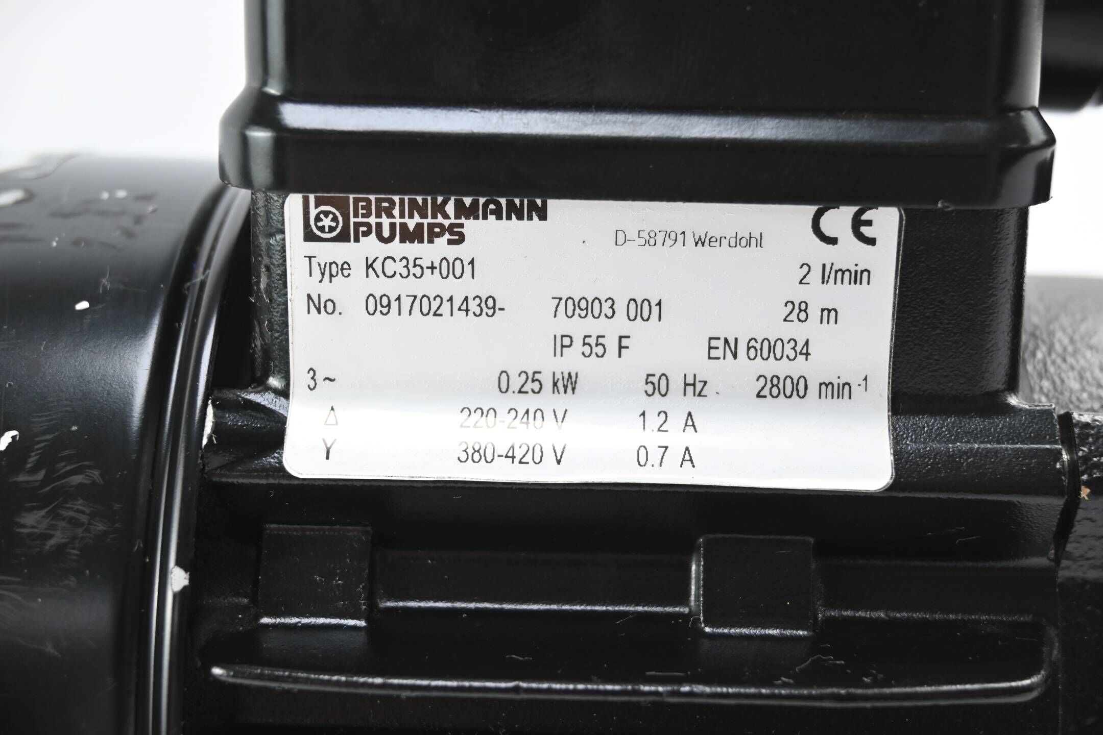 Brinkmann Kleinkreiselpumpe KC35+001 ( 2l/min )