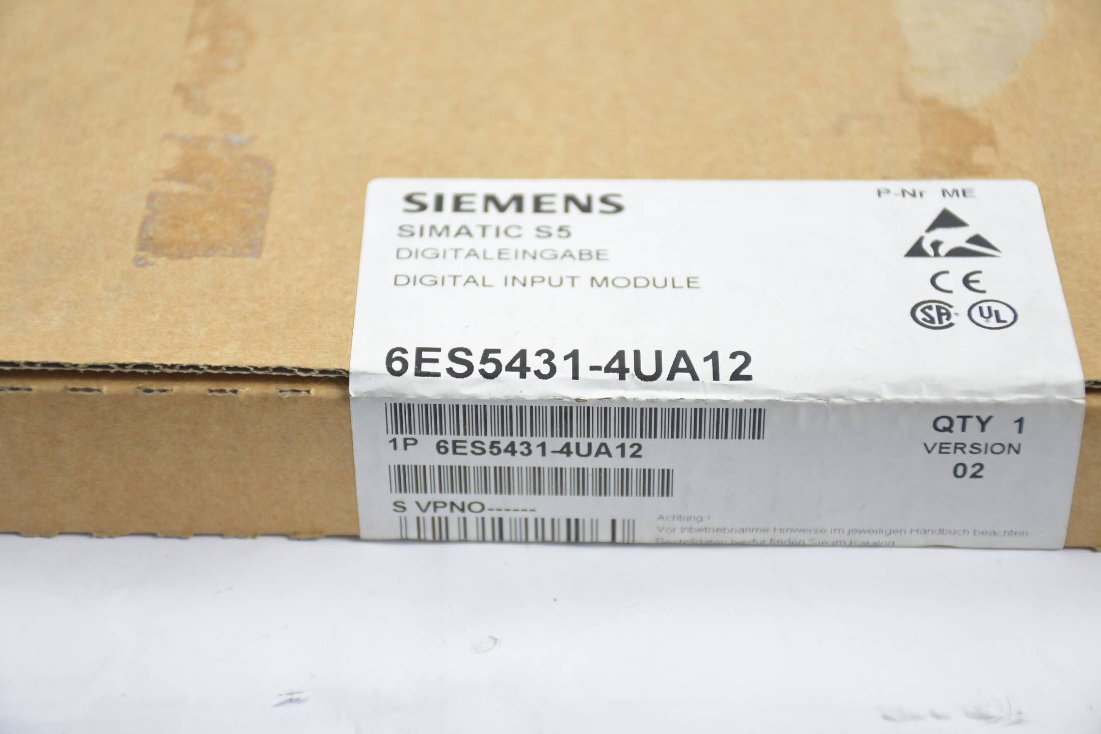 Siemens Simatic S5 Digital Input 431 6ES5431-4UA12 ( 6ES5 431-4UA12 )