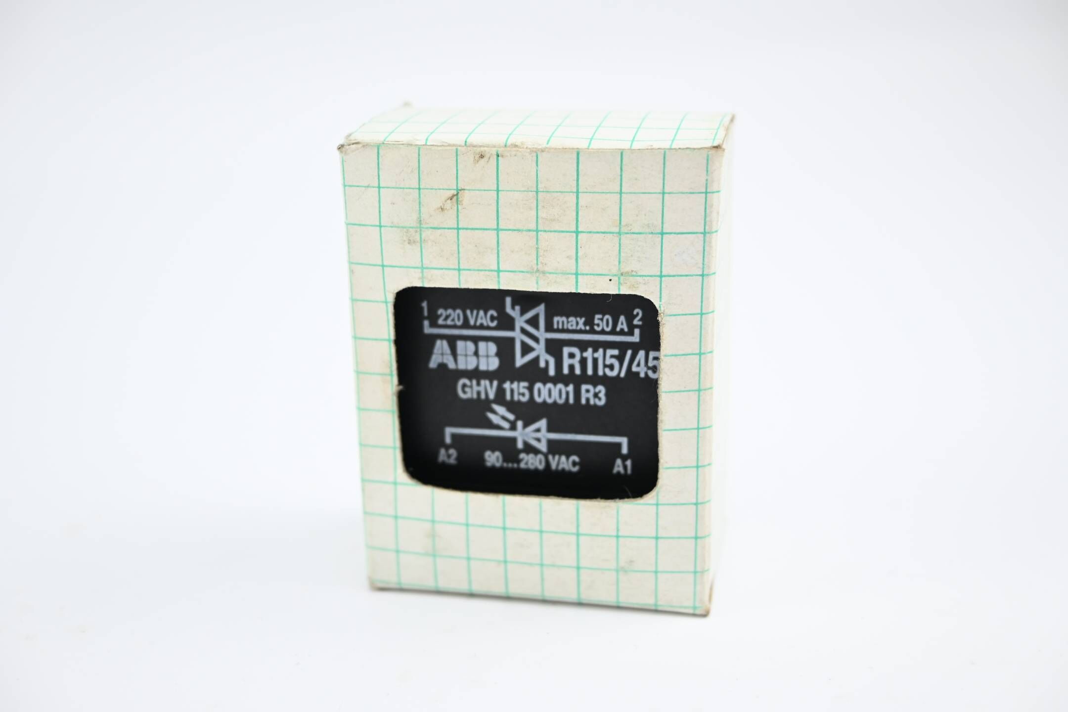ABB Halbleiter Relais R115/45 GHV 115 0001 R3 ( GHV1150001R3 )