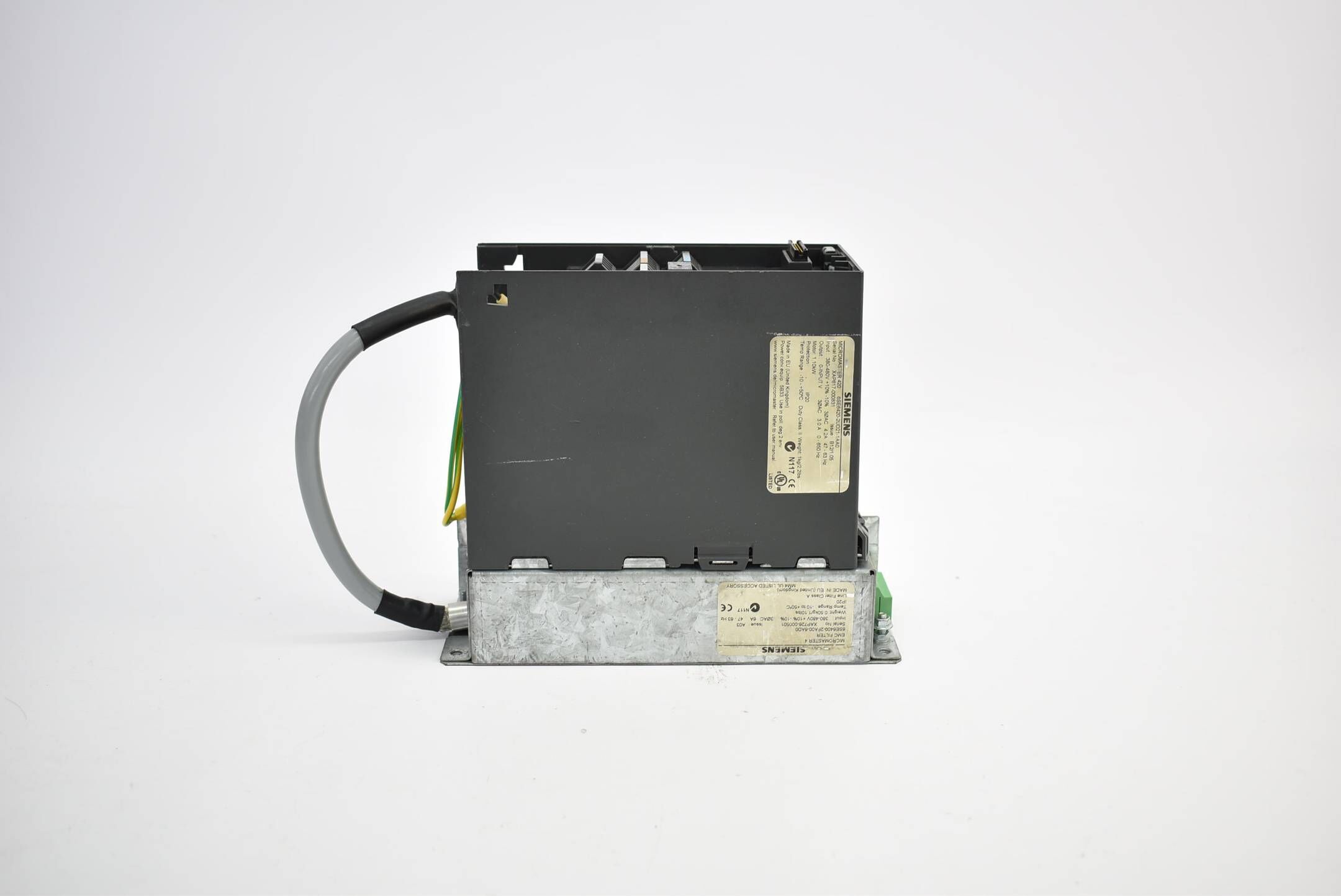 Siemens Micromaster 420 6SE6420-2UD21-1AA0 inkl. EMC Filter 6SE6400-2FA00-6AD0