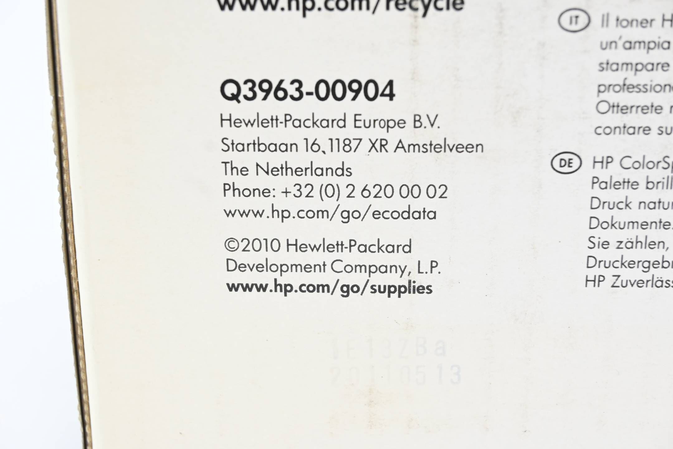 HP Laserjet Druckpatrone Magenta 122A Q3963A ( Q3963-00904 )