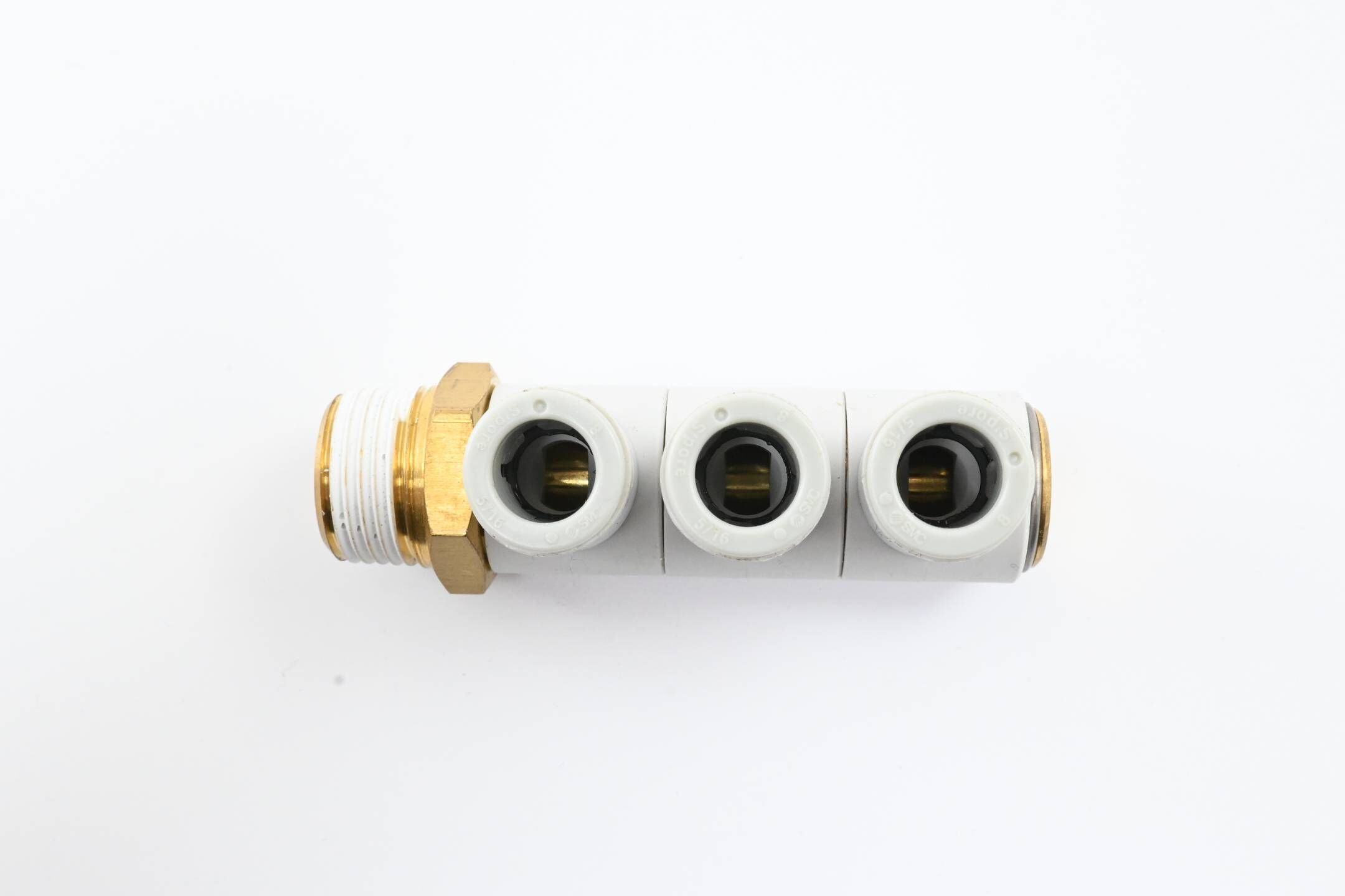 SMC 3-fach Einschraubwinkel KQ2VT ( KQ2VT08-03AS ) 