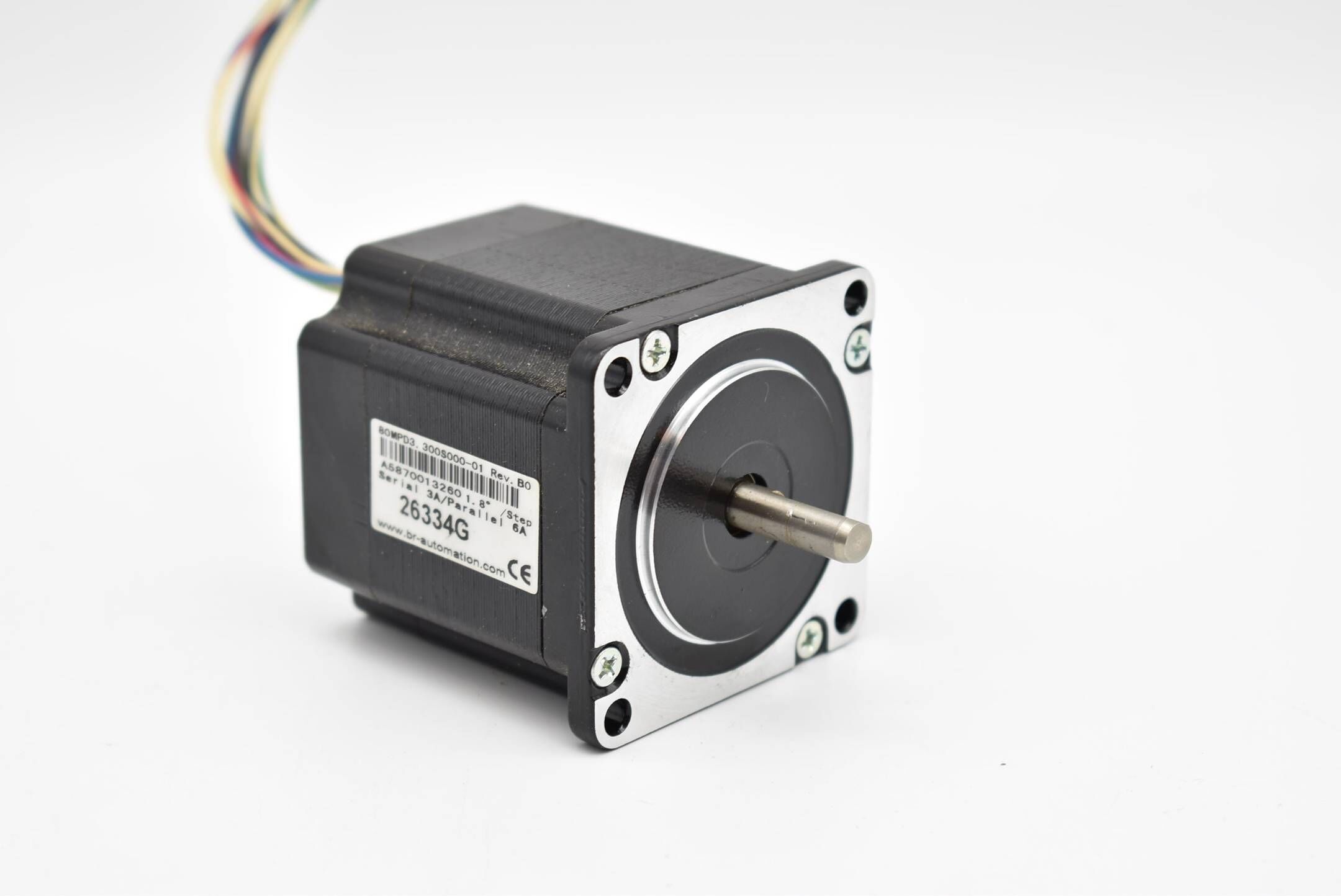 B&R 2-Phasen Hybrid Schrittmotor 80MPD3. 300S000-01 ( 80MPD3.300S000-01 ) Rv. B0