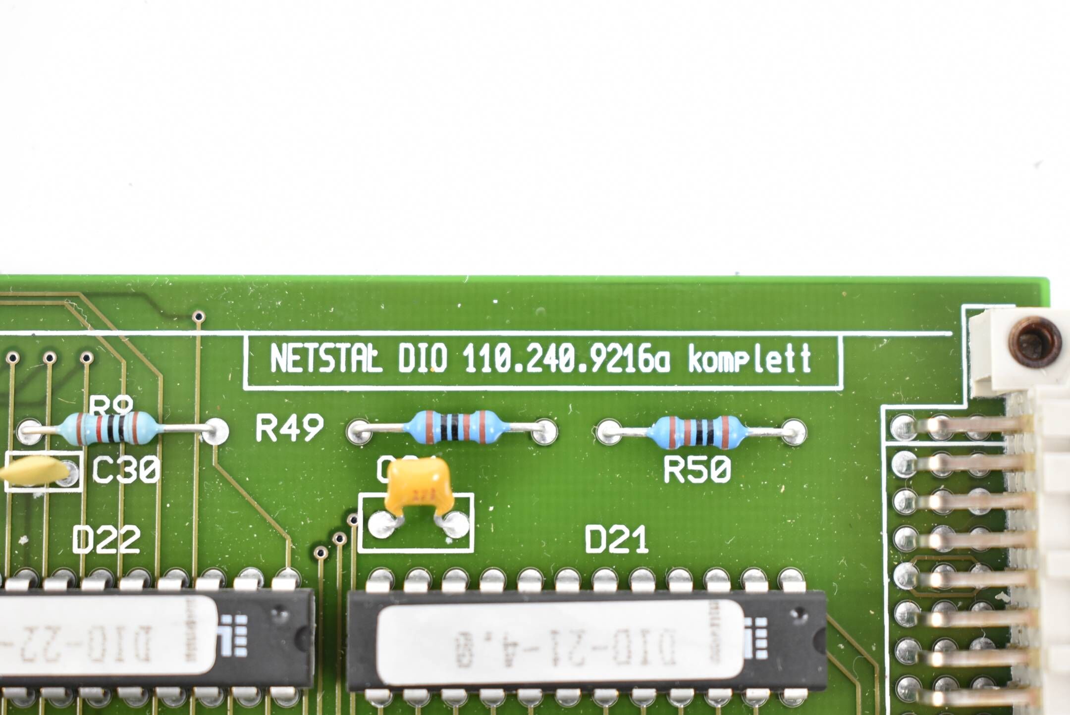 Nestal DIO System Karte 110.240.9216a komplett