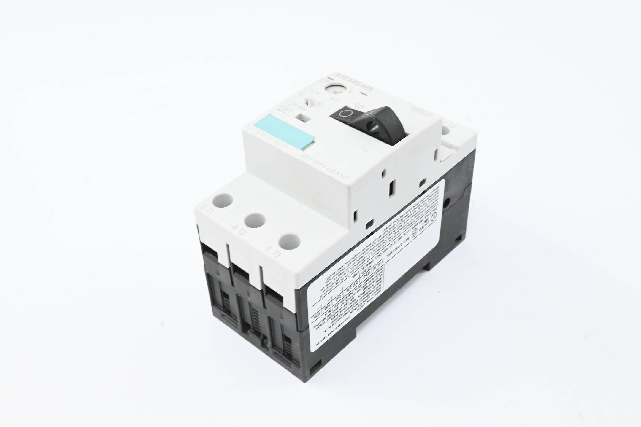 Siemens Leistungsschalter 3RV1011-0AA10 ( 3RV1 011-0AA10 )