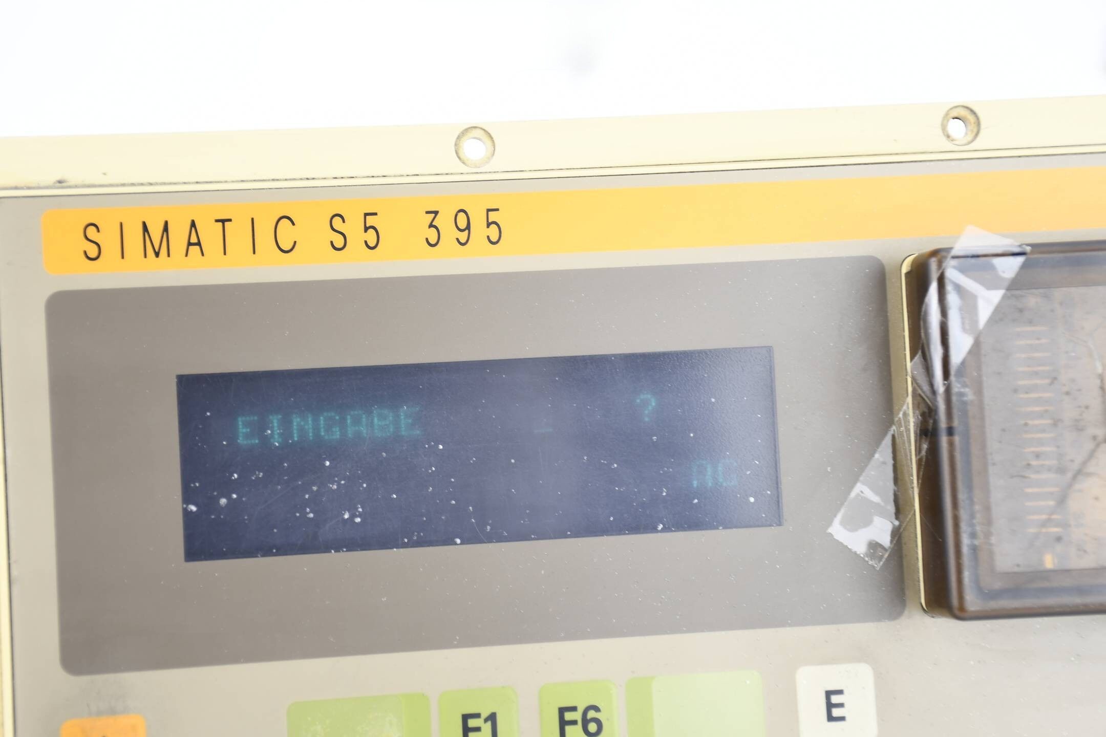 Siemens simatic S5 Bedienfeld OP395 6ES5395-0UA11 ( 6ES5 395-0UA11 )