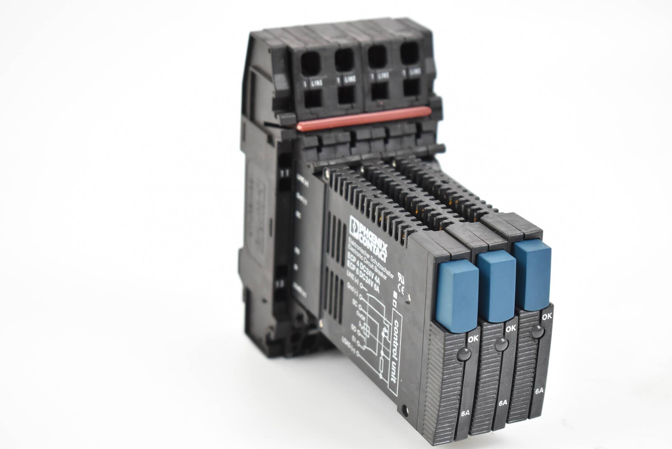 Elektronische Schutzschalter ECP 4 DC24V 4A ( ECP 6 DC24V 6A )