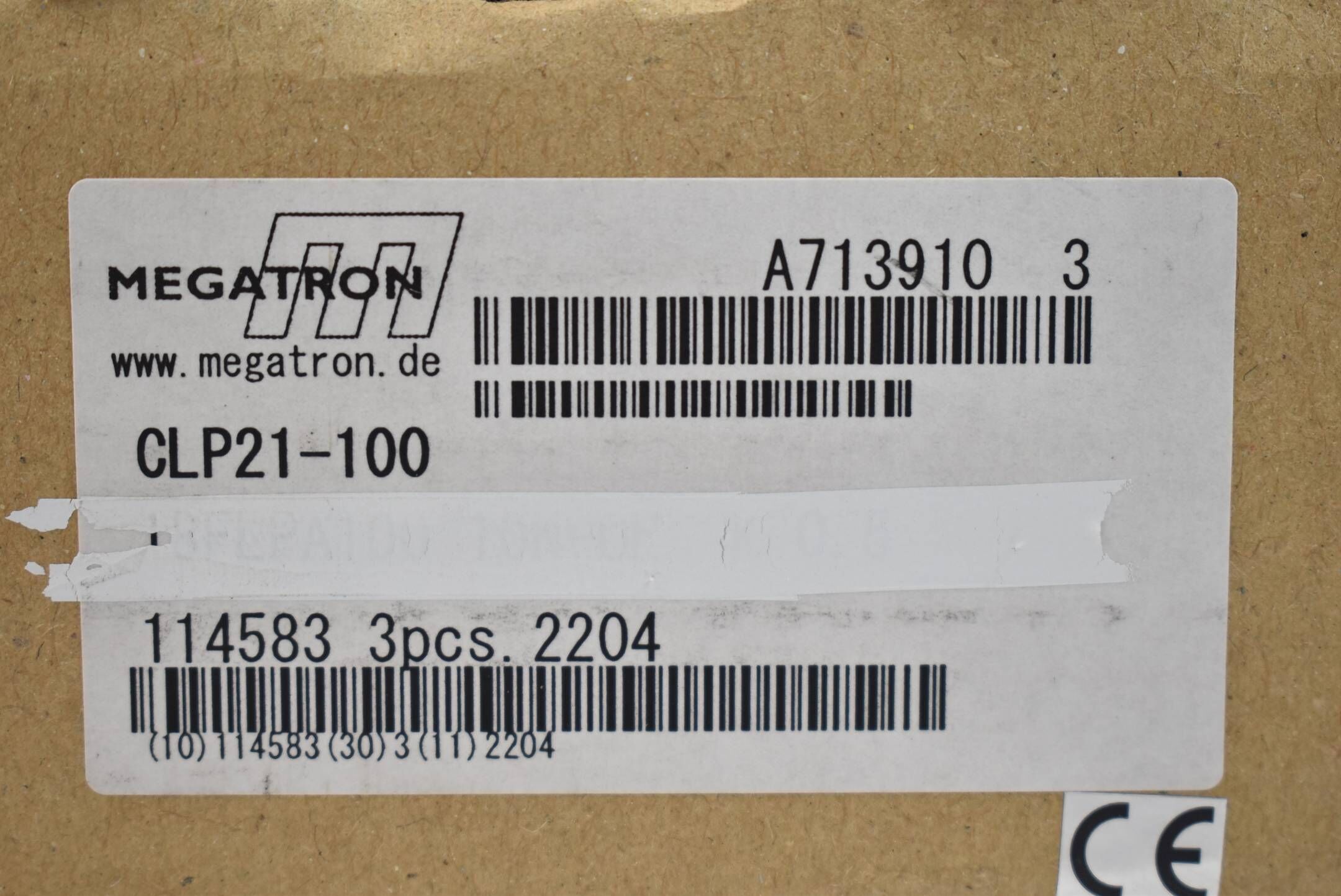 Megatron Linearpotentiometer CLP21-100