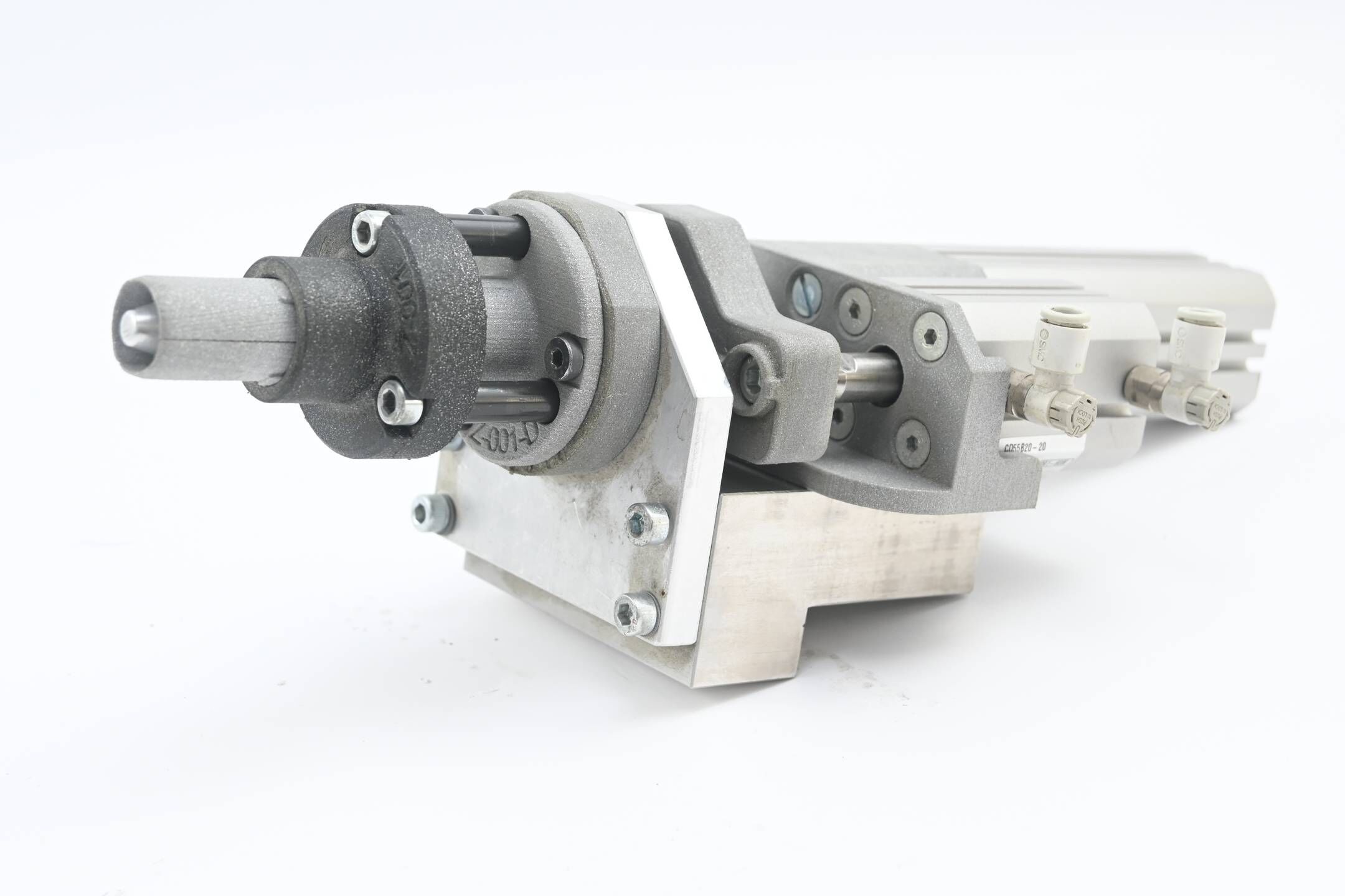 SMC Pneumatikzylinder CD55B20-60 + Pneumatikzylinder CD55B20-20 inkl. Z-001-D