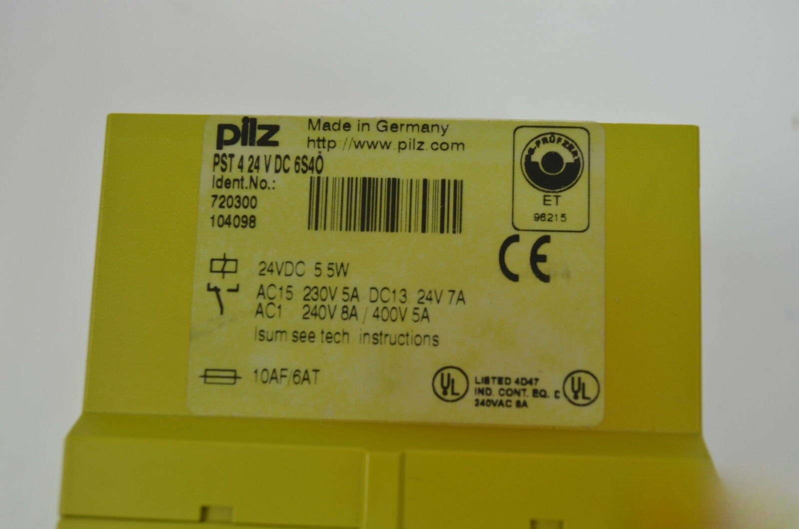 Pilz PST424VDC6S40