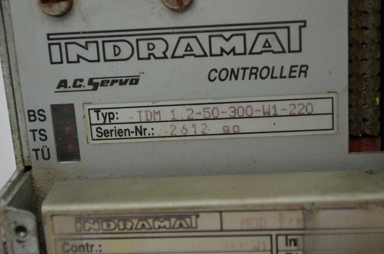 Indramat A.C.Servo Controller TDM 1.2-50-300-W1-220