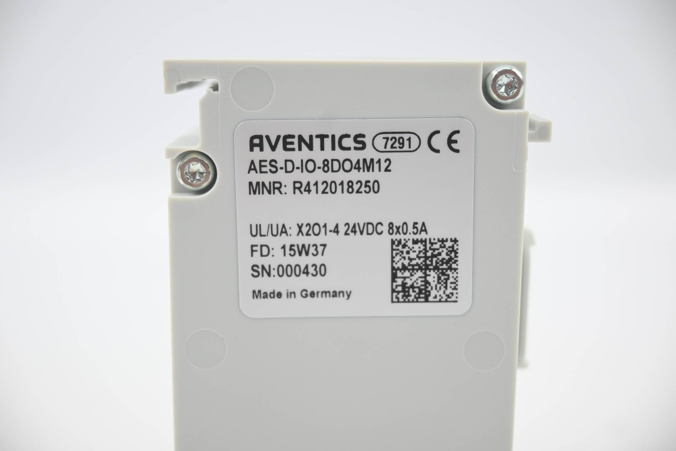 Aventics Digitalmodul AES-D-IO-8DO4M12 ( R412018250 ) FD: 15W37