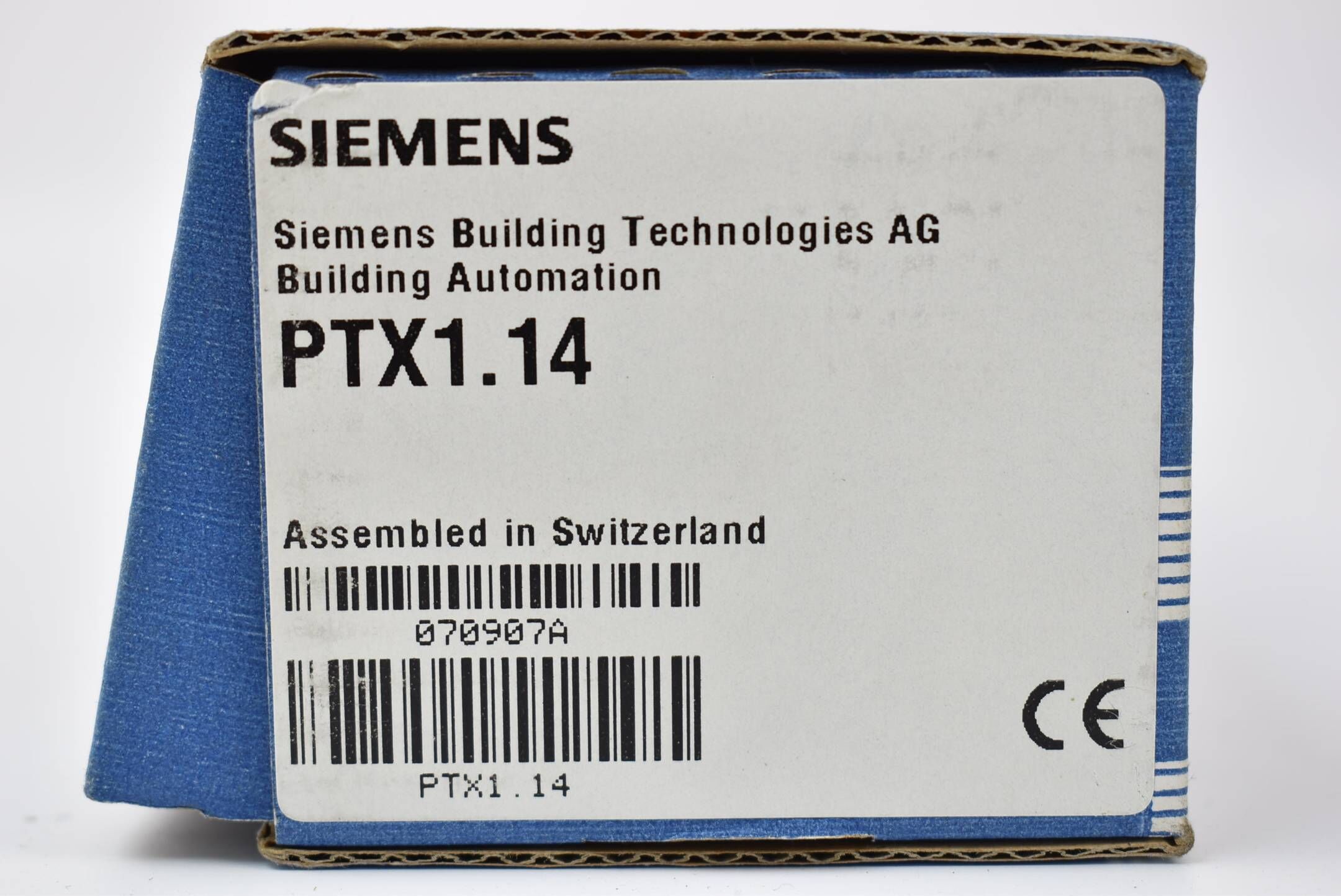 Siemens Building Automation Modulschiene PTX1.14