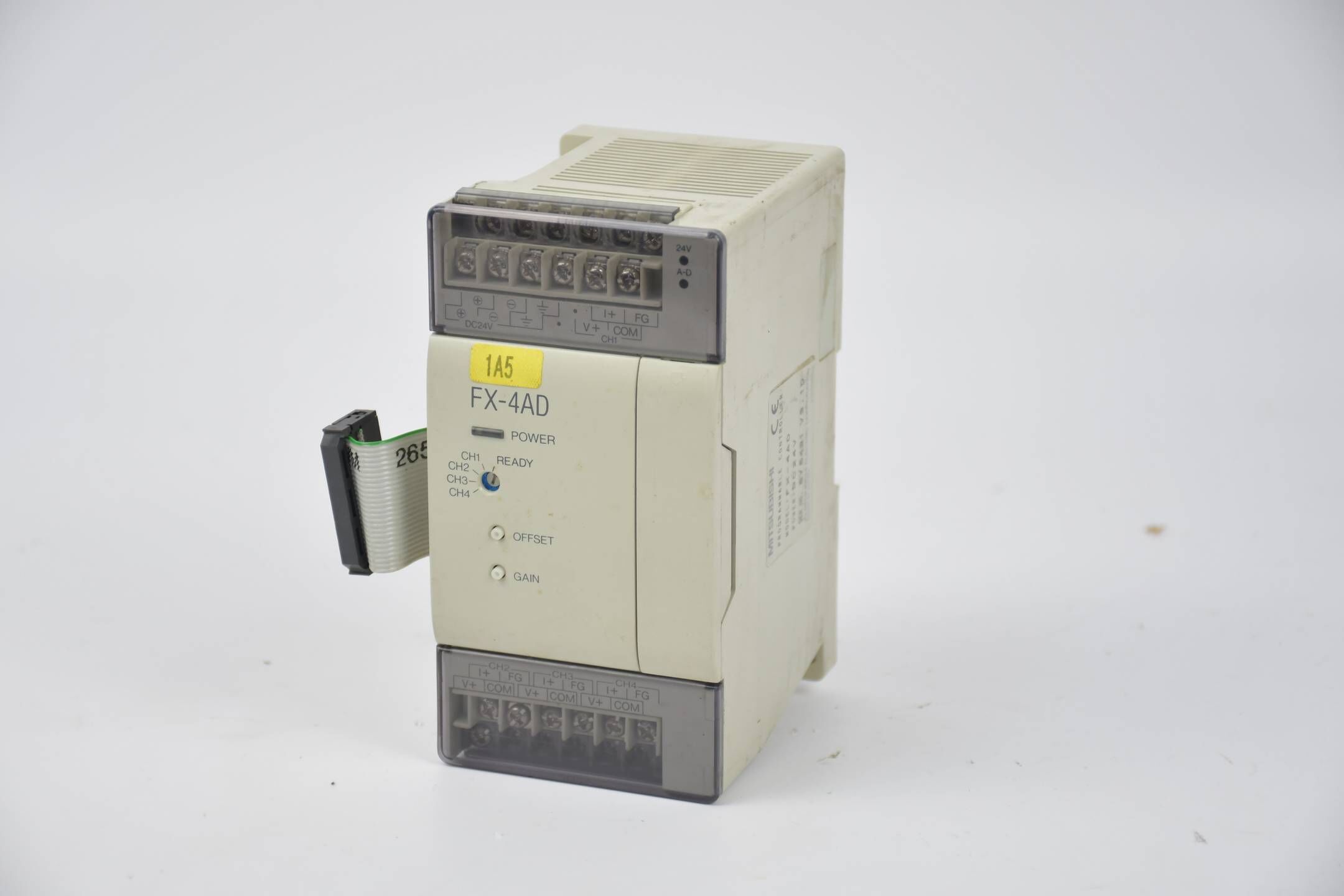 Mitsubishi Programmable Controller FX-4AD 