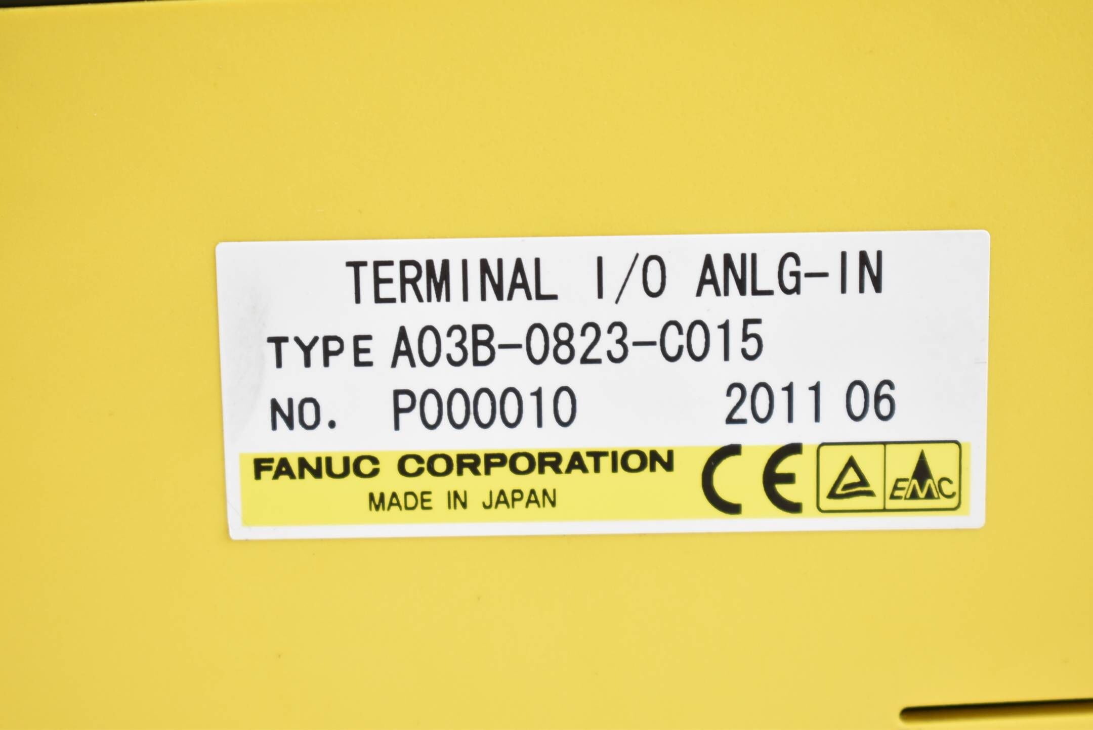 Fanuc Terminal I/O ANLG-IN A03B-0823-C015