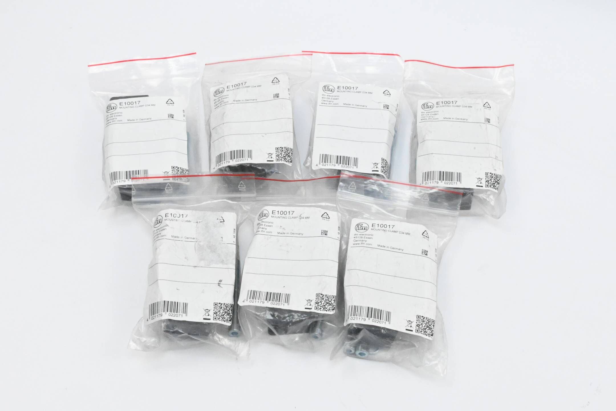 Ifm 7 Stück Befestigungsschelle E10017