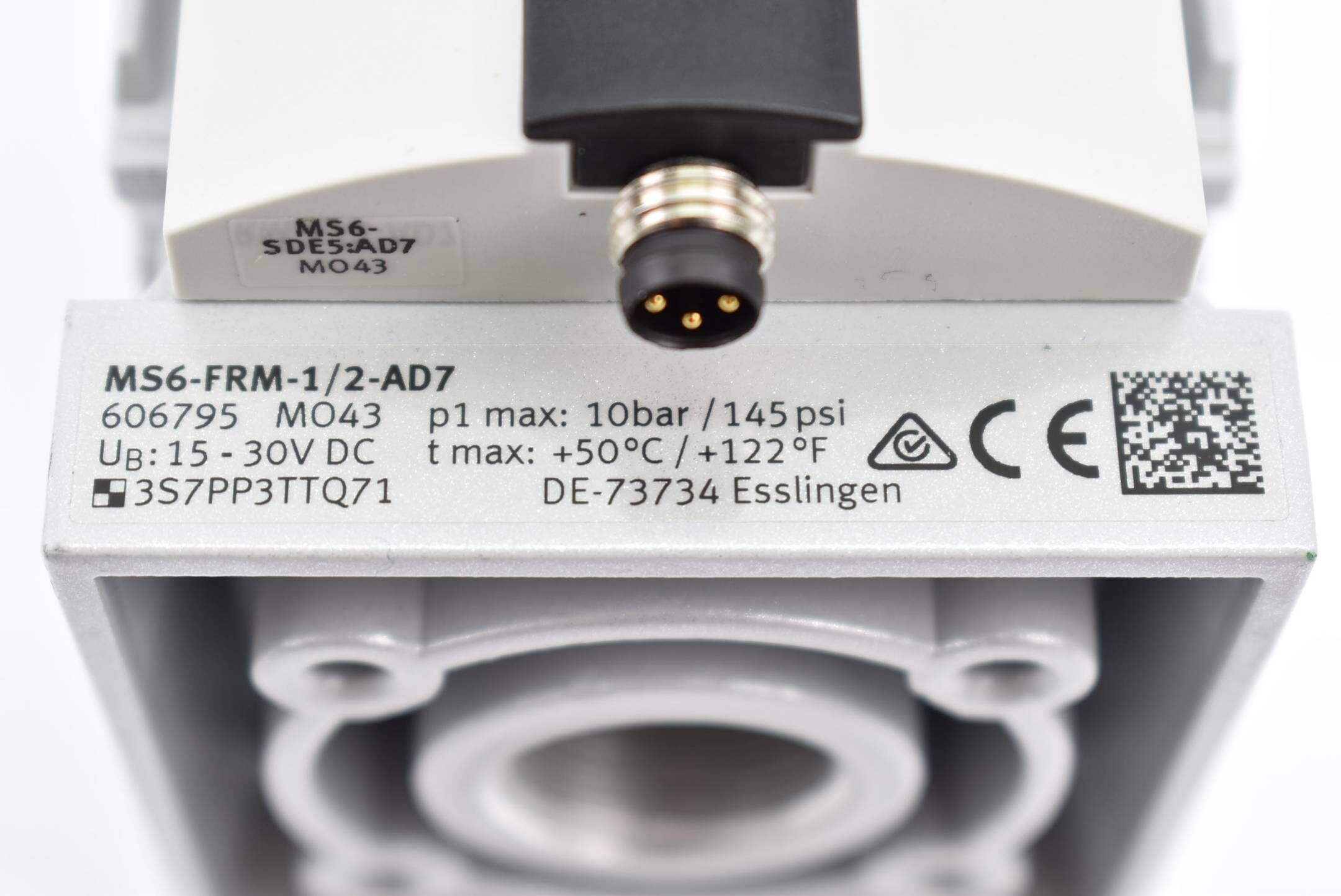 Festo Abzweigmodul 15-30 VDC 10 bar MS6-FRM-1/2-AD7 ( 606795 )