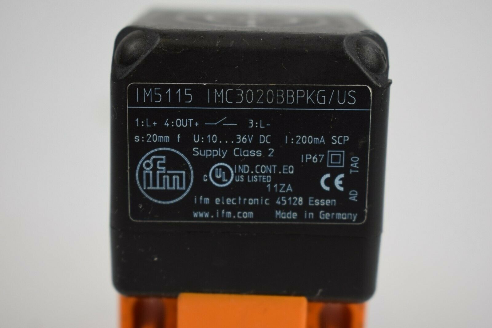 ifm electronic Induktivsensor IM5115 IMC3020BBPKG/US