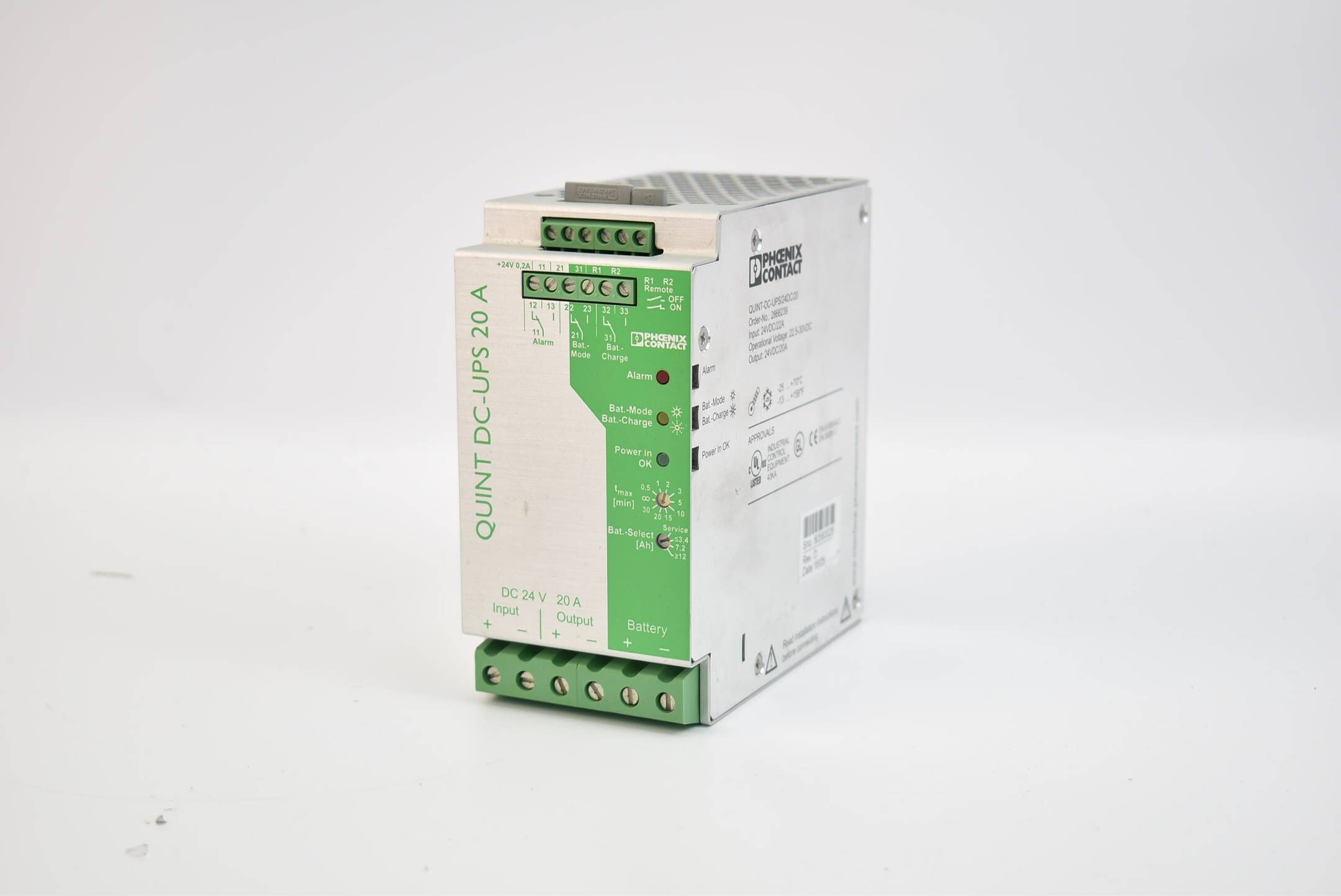 Phoenix Contact Stromversorgung QUINT-DC-UPS/24DC/20 ( 2866239 )