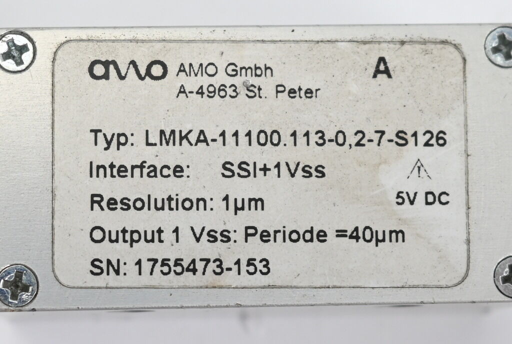 AMO Abtastkopf Induktives Längenmesssystem LMKA-11100.113-0,2-7-S126