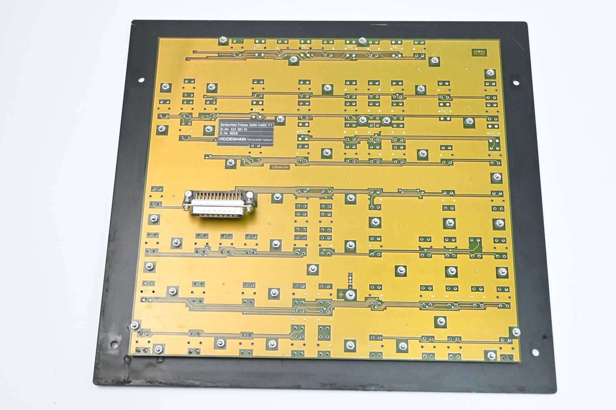 Heidenhain Bedienfeld Fräsen 3460 V400 F7