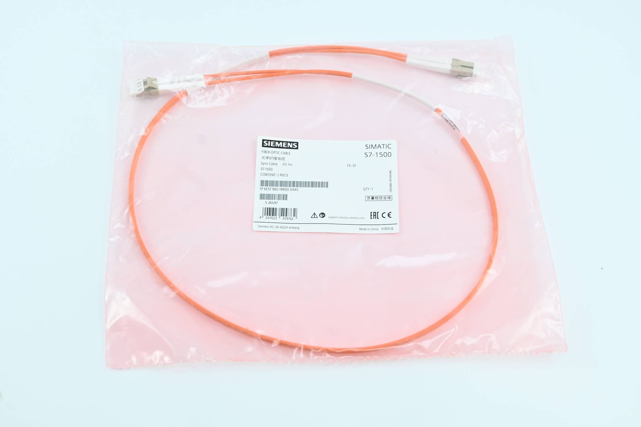 Siemens Simatic S7-1500H Sync-Kabel 6ES7960-1BB00-5AA5 ( 6ES7 960-1BB00-5AA5 ) 1