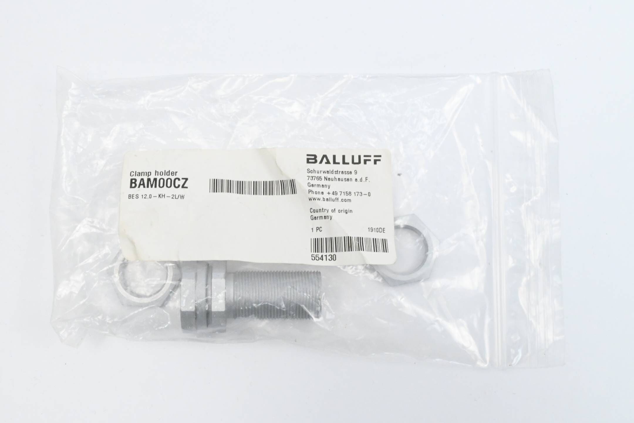 Balluff BAM00CZ Klemmhalter mit Festanschlag ( 554130 )
