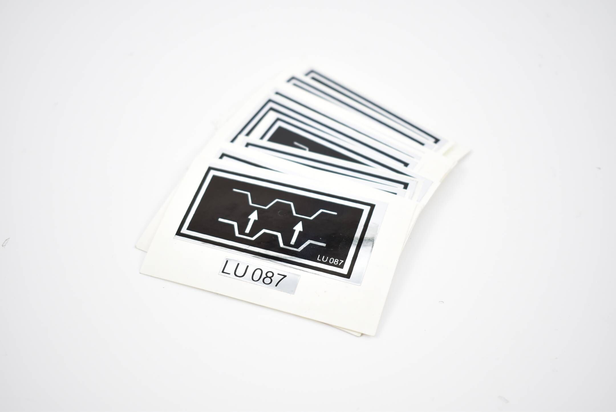 Piktogramm Aufkleber Auswerfer LU 087 ( LU087 ) VE 24 Stück