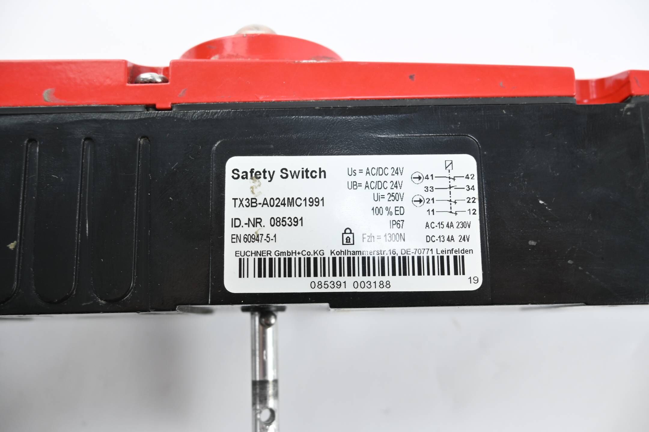 Euchner Sicherheitsschalter TX3B-A024MC1991 ( 085391 )