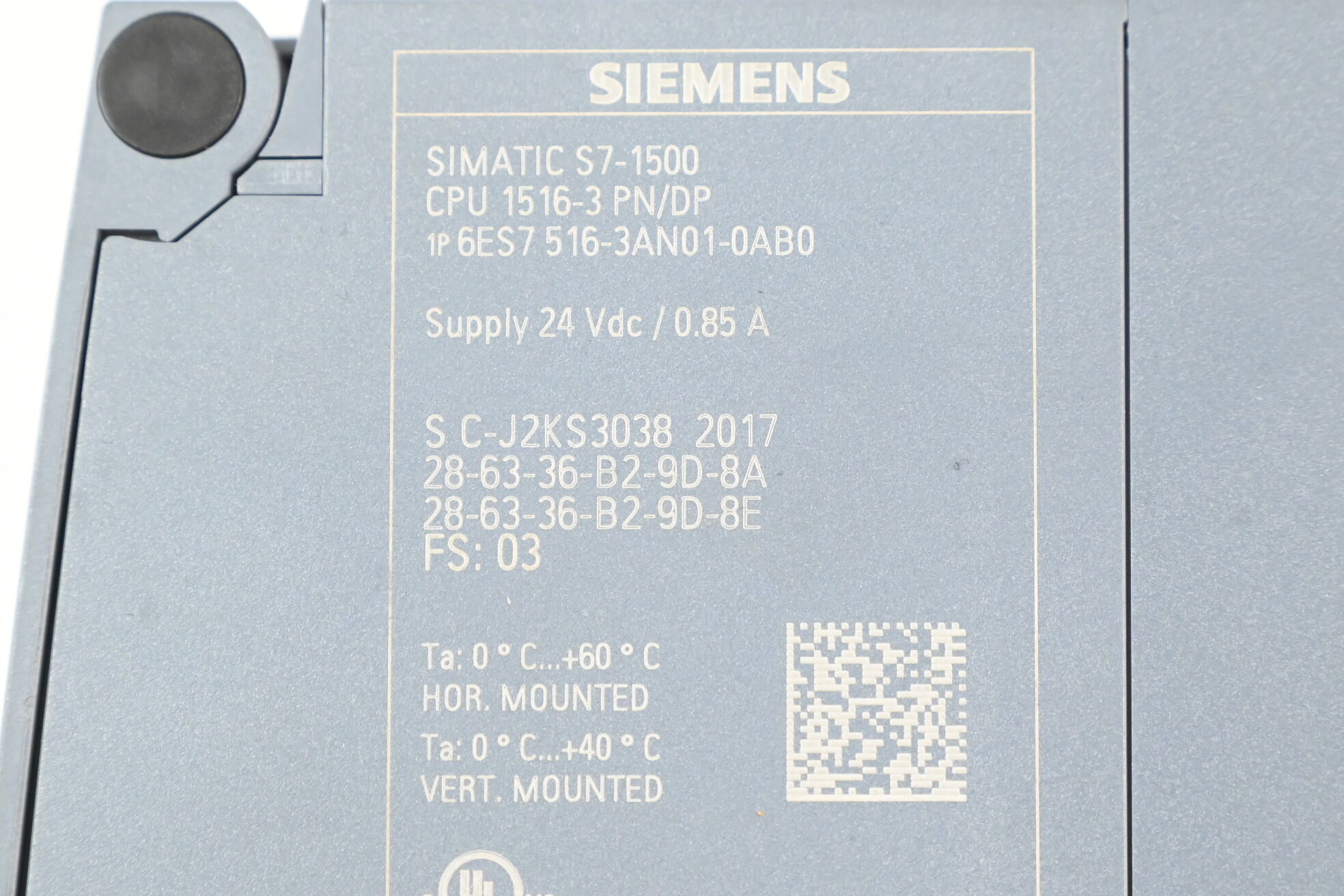 Siemens Simatic S7-1500 CPU 6ES7516-3AN01-0AB0 ( 6ES7 516-3AN01-0AB0 ) E3