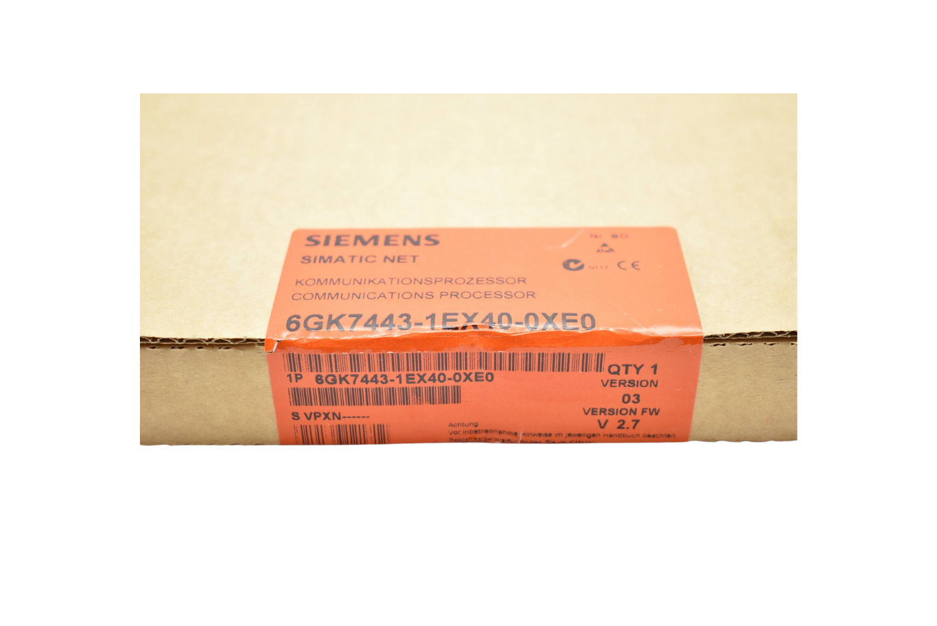 Siemens simatic S7 NET CP443 6GK7443-1EX40-0XE0 ( 6GK7 443-1EX40-0XE0 ) V.03