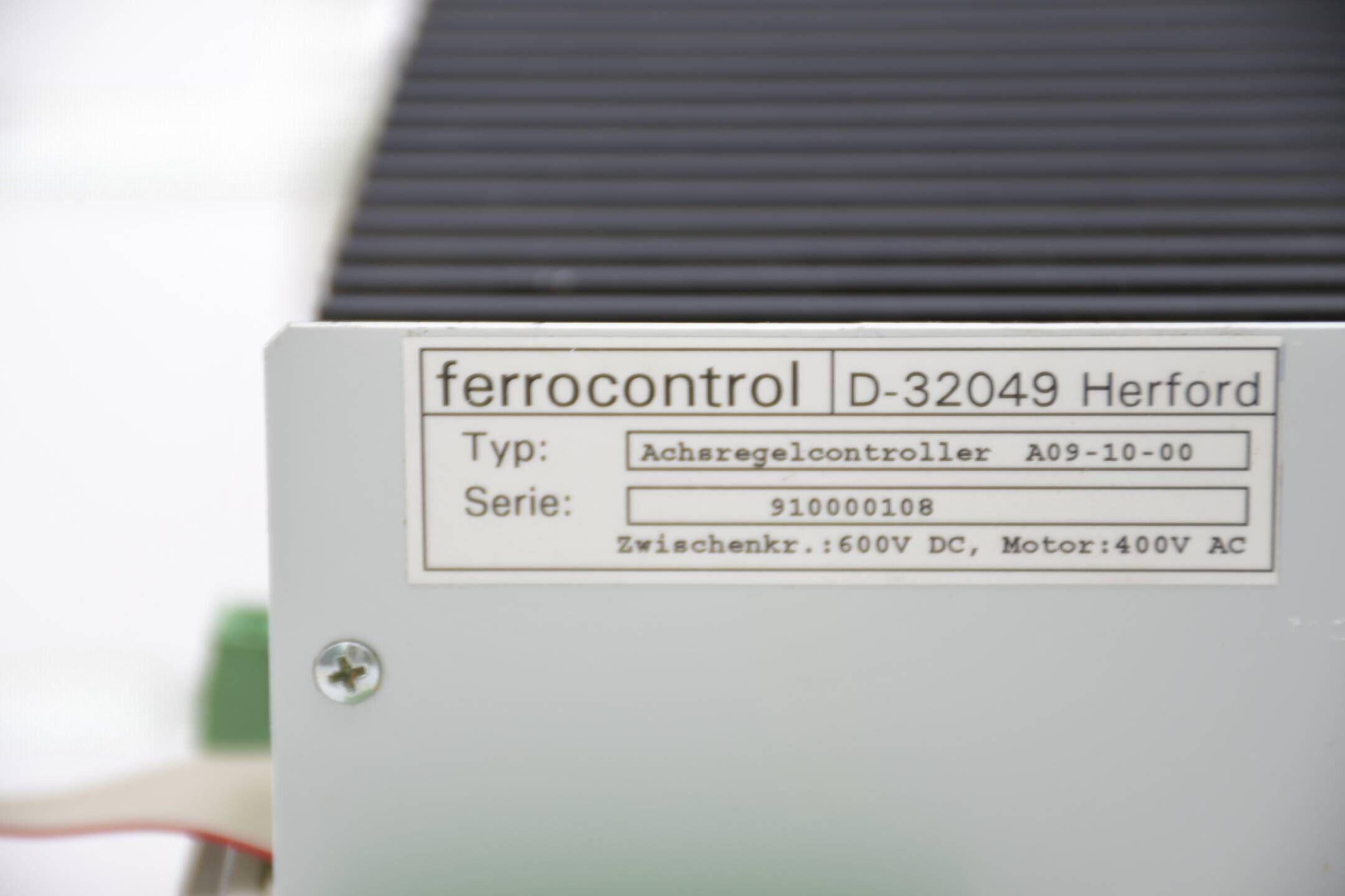 Ferrocontrol Achsregelcontroller A09-10-00