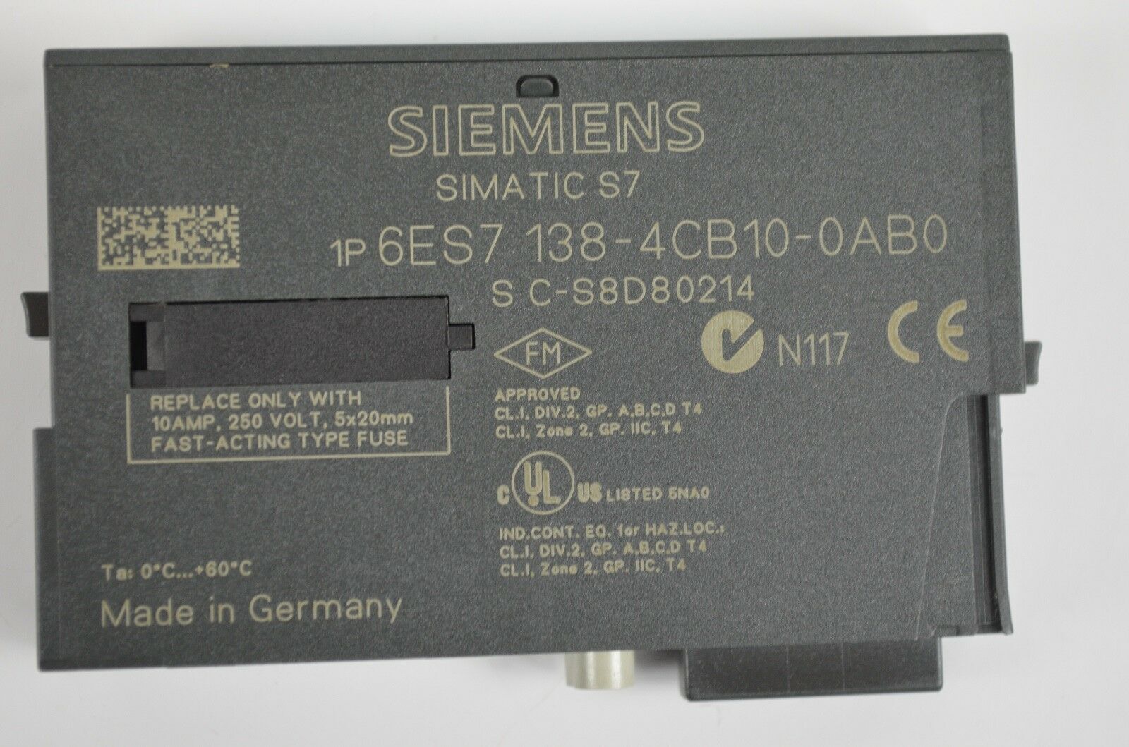 Siemens simatic S7 PM-E 6ES7 138-4CB10-0AB0 ( 6ES7138-4CB10-0AB0 )