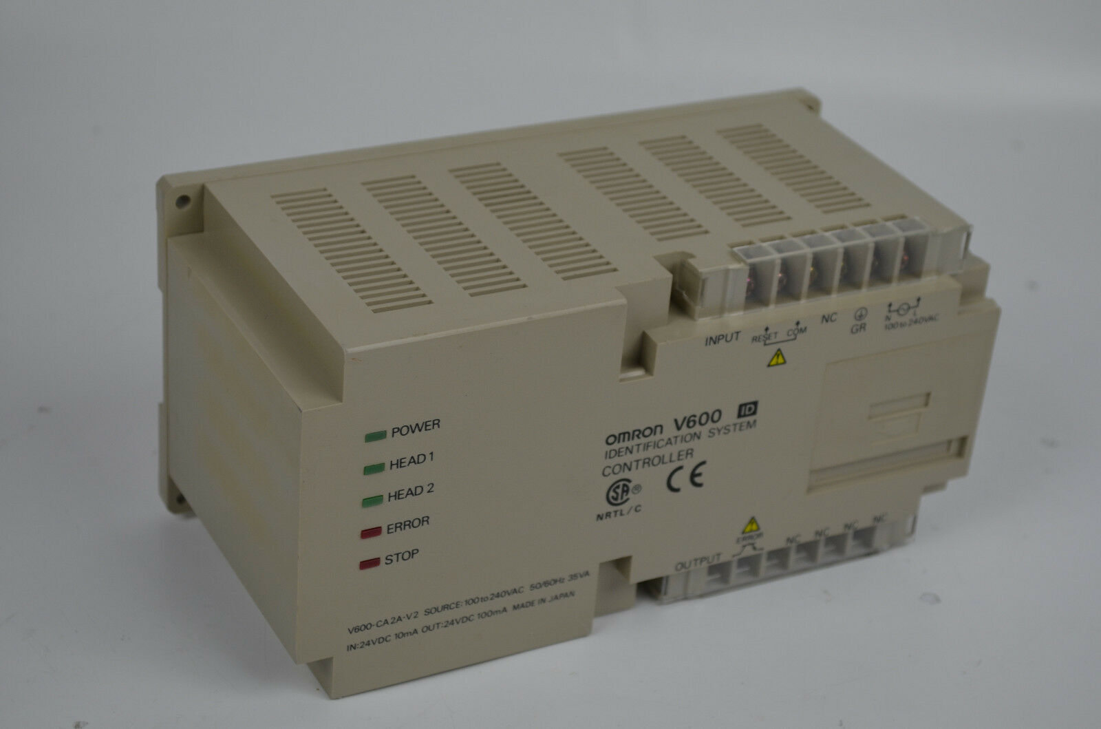 Omron V600 Identification System Controller V600-CA2A-V2