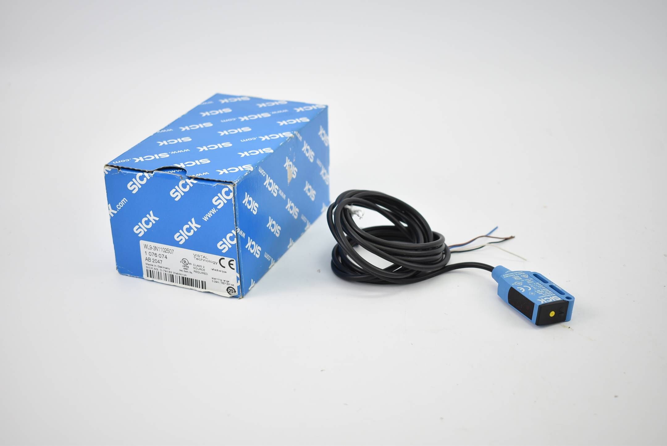 Sick Schaltersensor Fotosensor 10-30VDC 100mA WL9-3N1102S07 ( 1076074 )