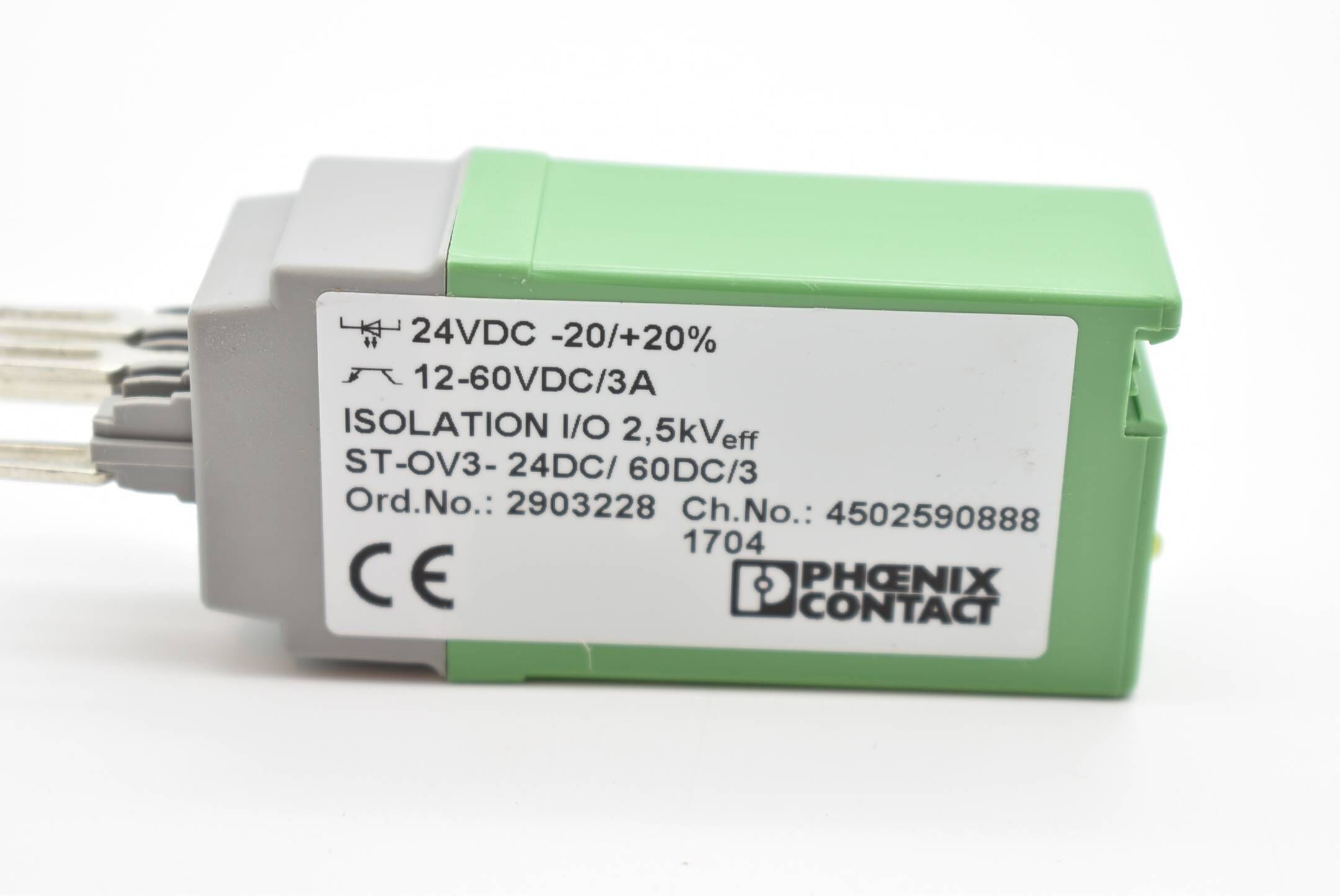 Phoenix Contact 5 Stk. ST-OV3-24DC/60DC/3 ( 29 03 22 8 ) 2903228