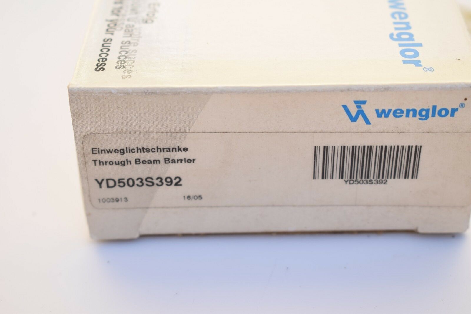 Wenglor Einweglichtschranke YD503S392